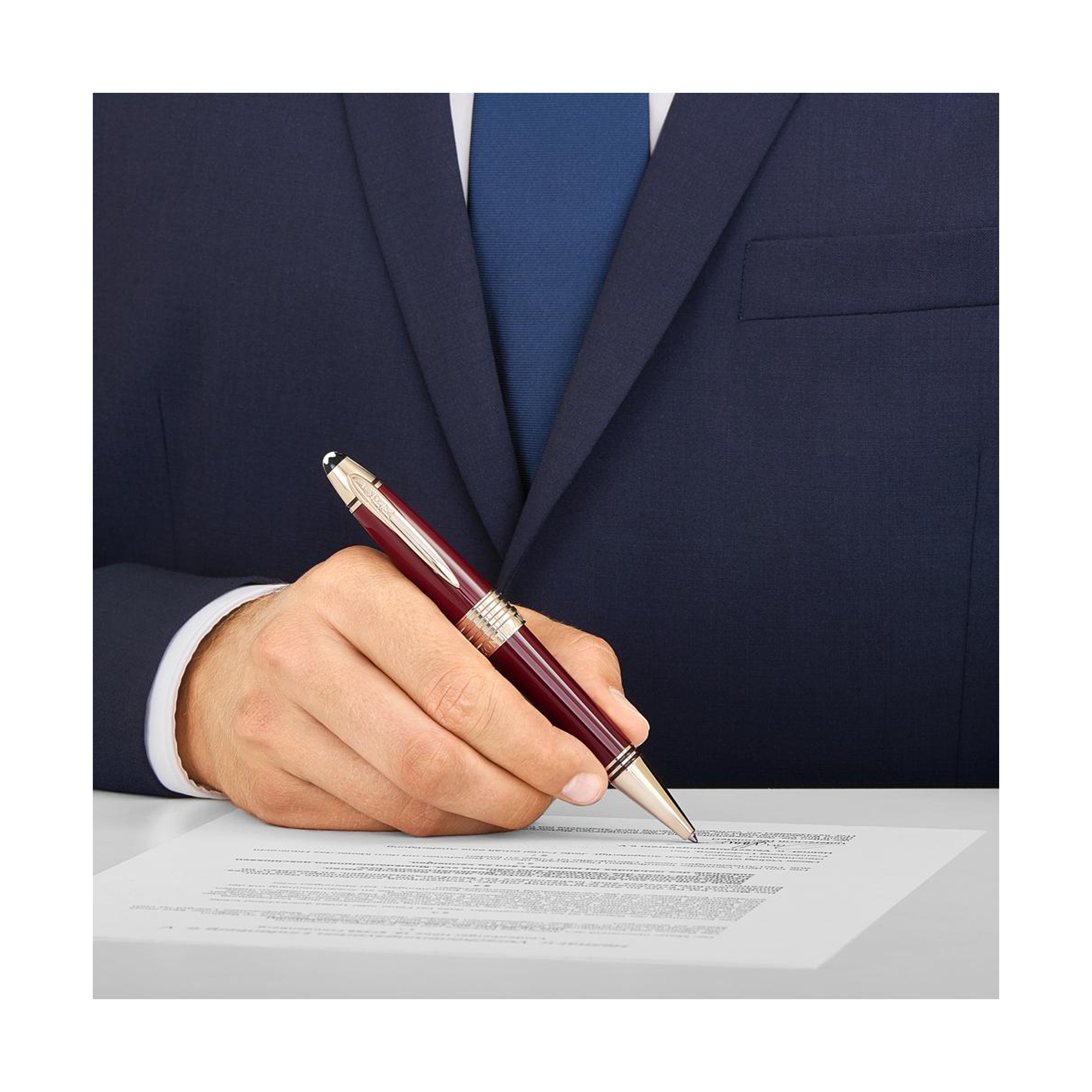 Montblanc PEN JFK BURGUNDY BP 118083
