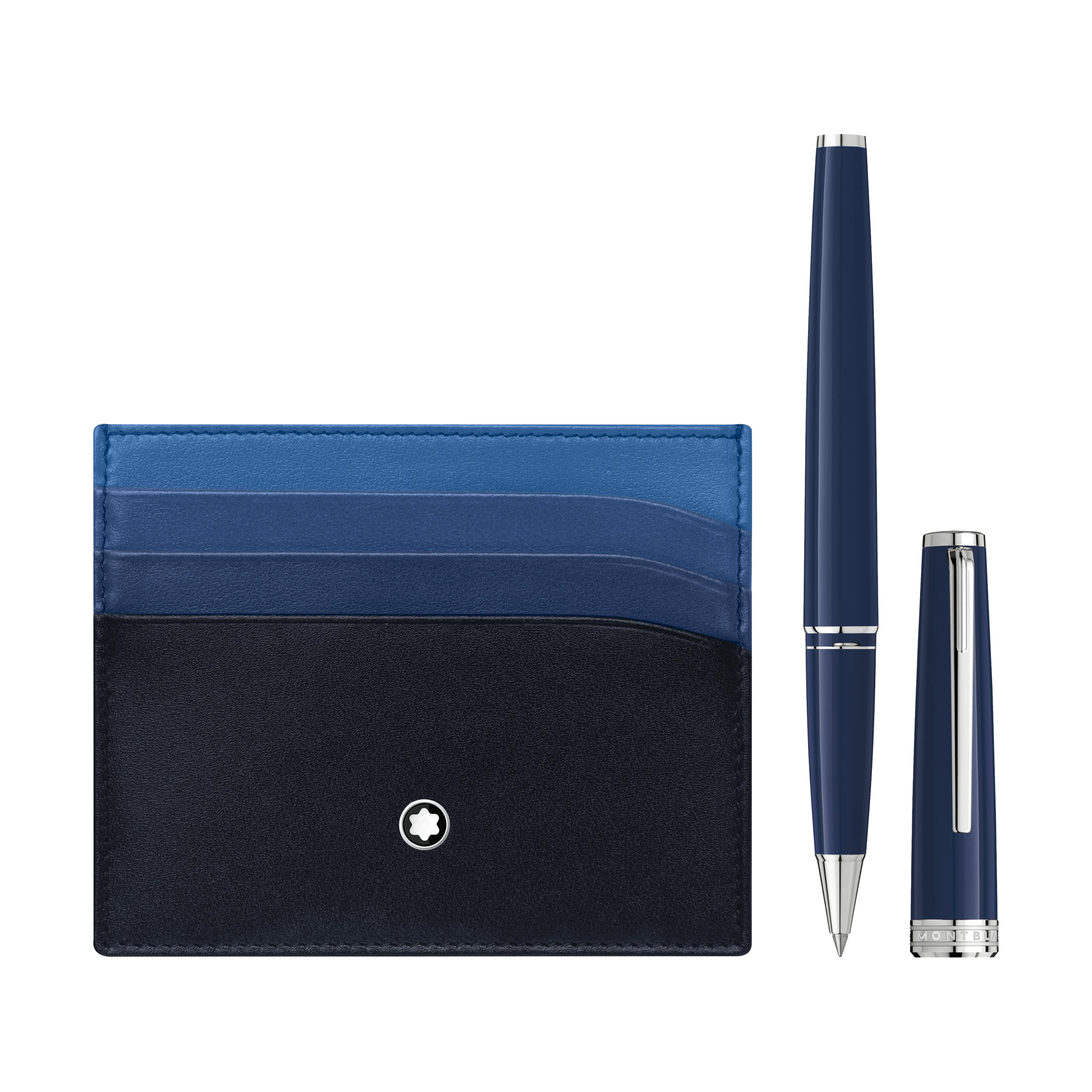 Montblanc Rollerball & Cardholder Set 128956