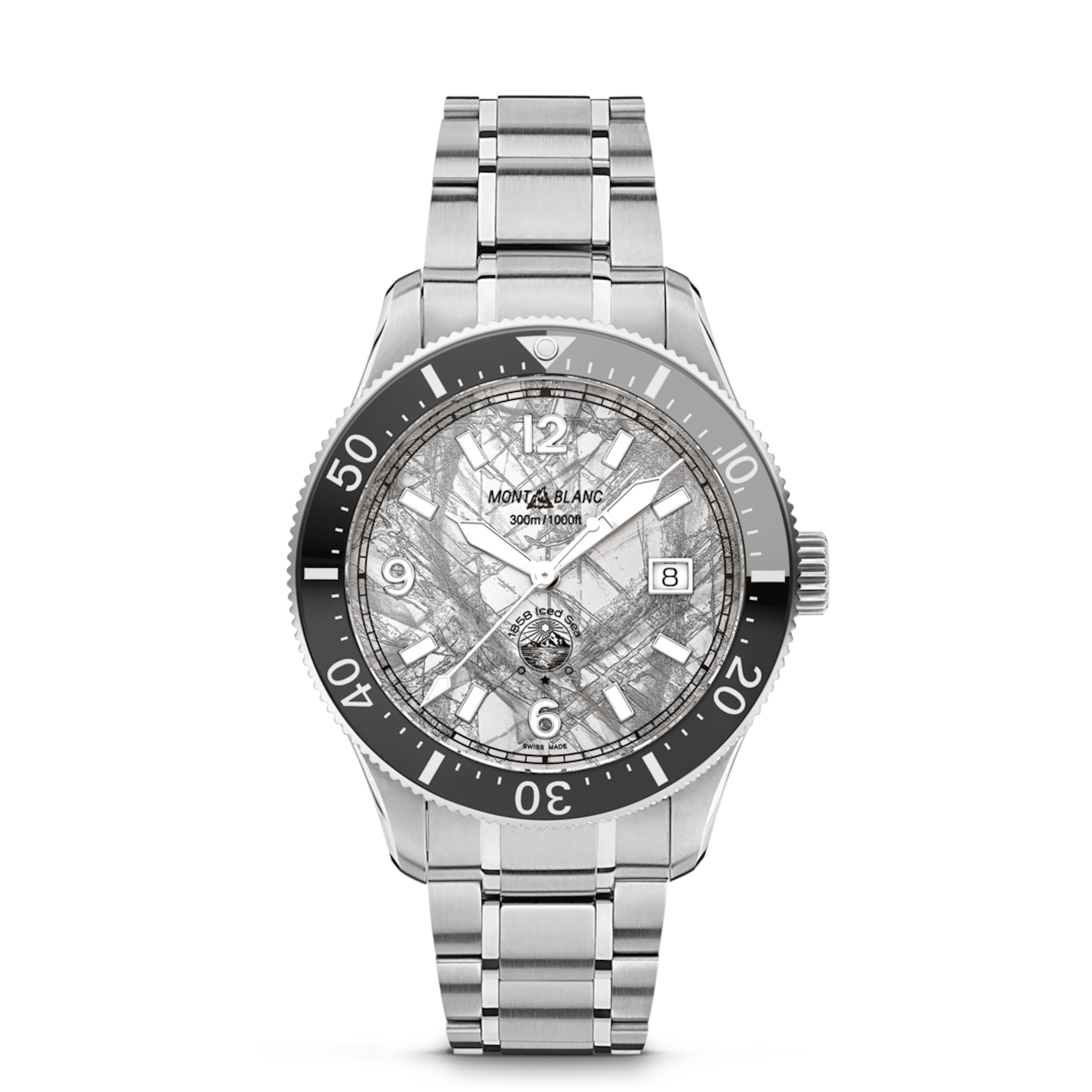 Montblanc 1858 Iced Sea Automatic Date