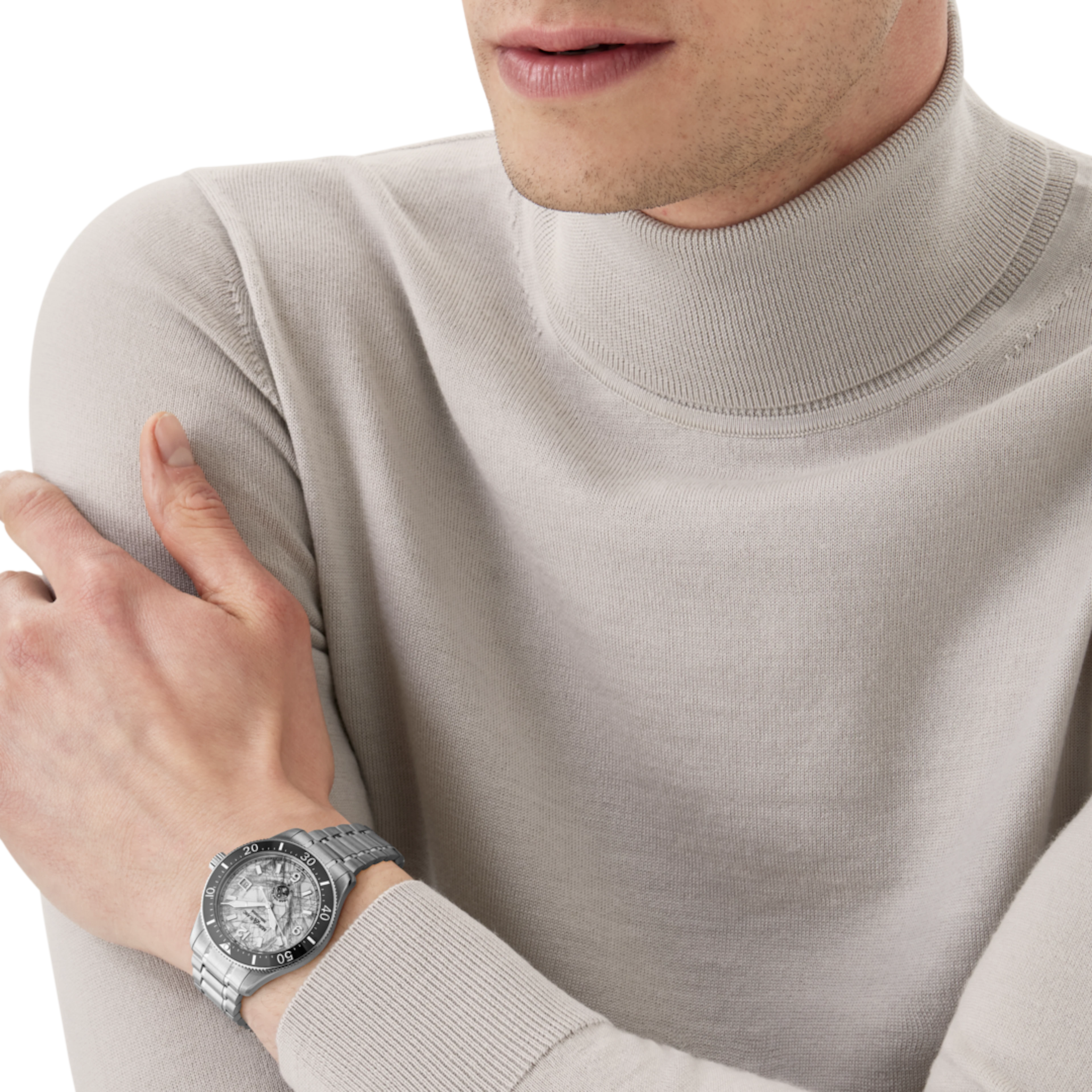 Montblanc 1858 Iced Sea Automatic Date