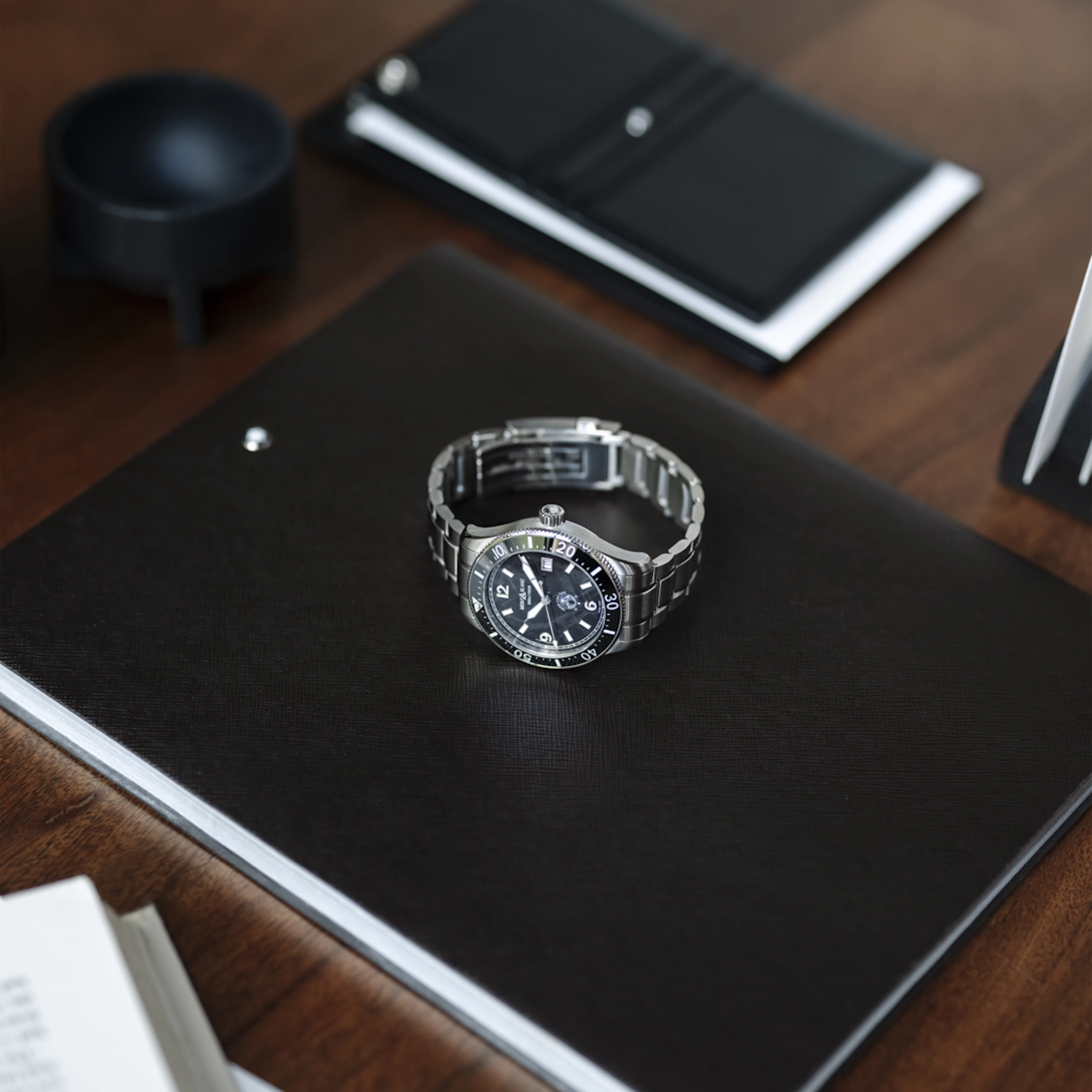 Montblanc 1858 Iced Sea Automatic Date