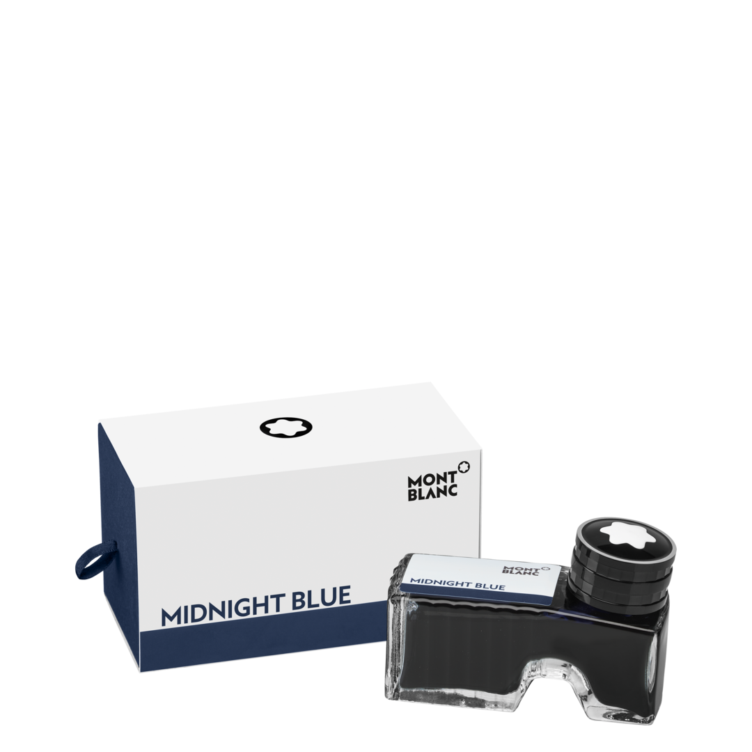 Montblanc Ink Bottle Midnight Blue 128186