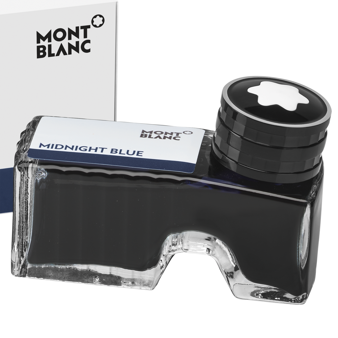 Montblanc Ink Bottle Midnight Blue 128186