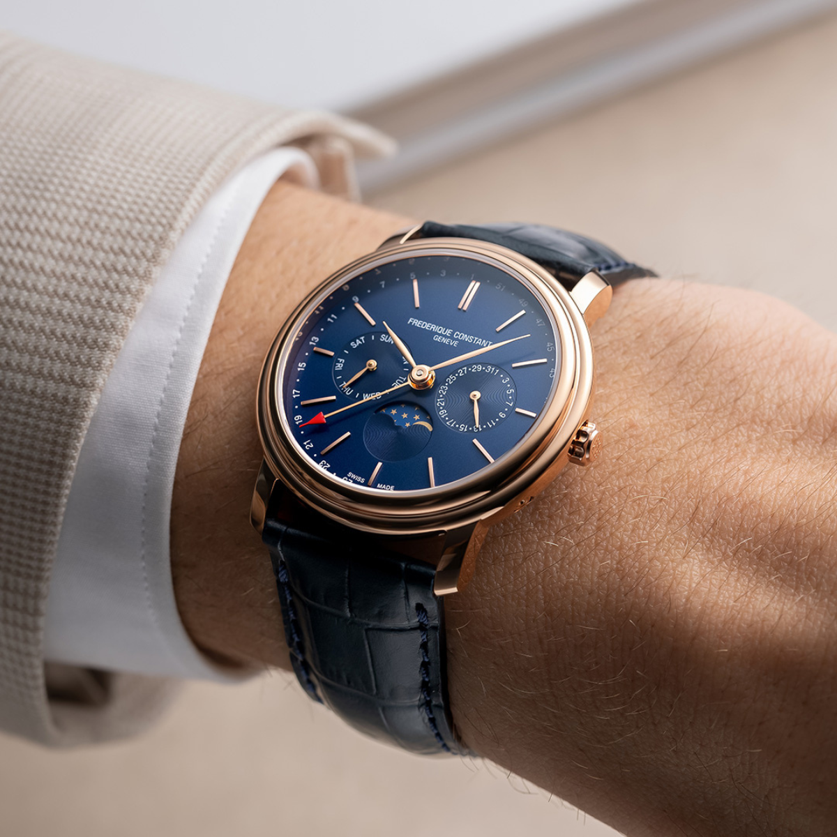 Frederique Constant Index Business Timer