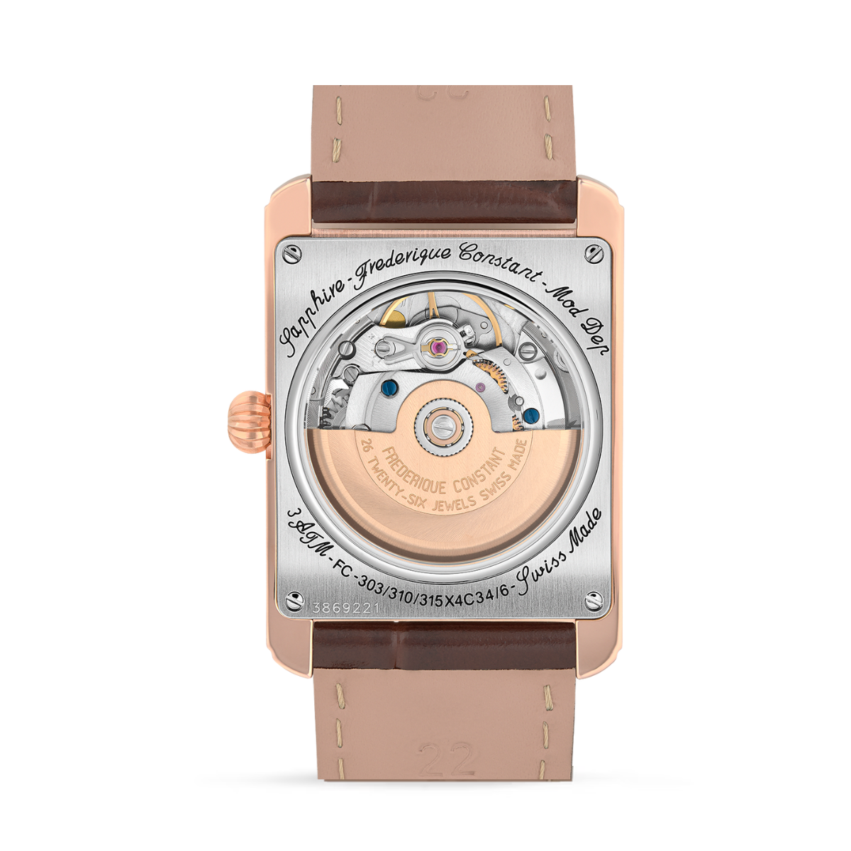 Frederique Constant Classics Carree Heartbeat