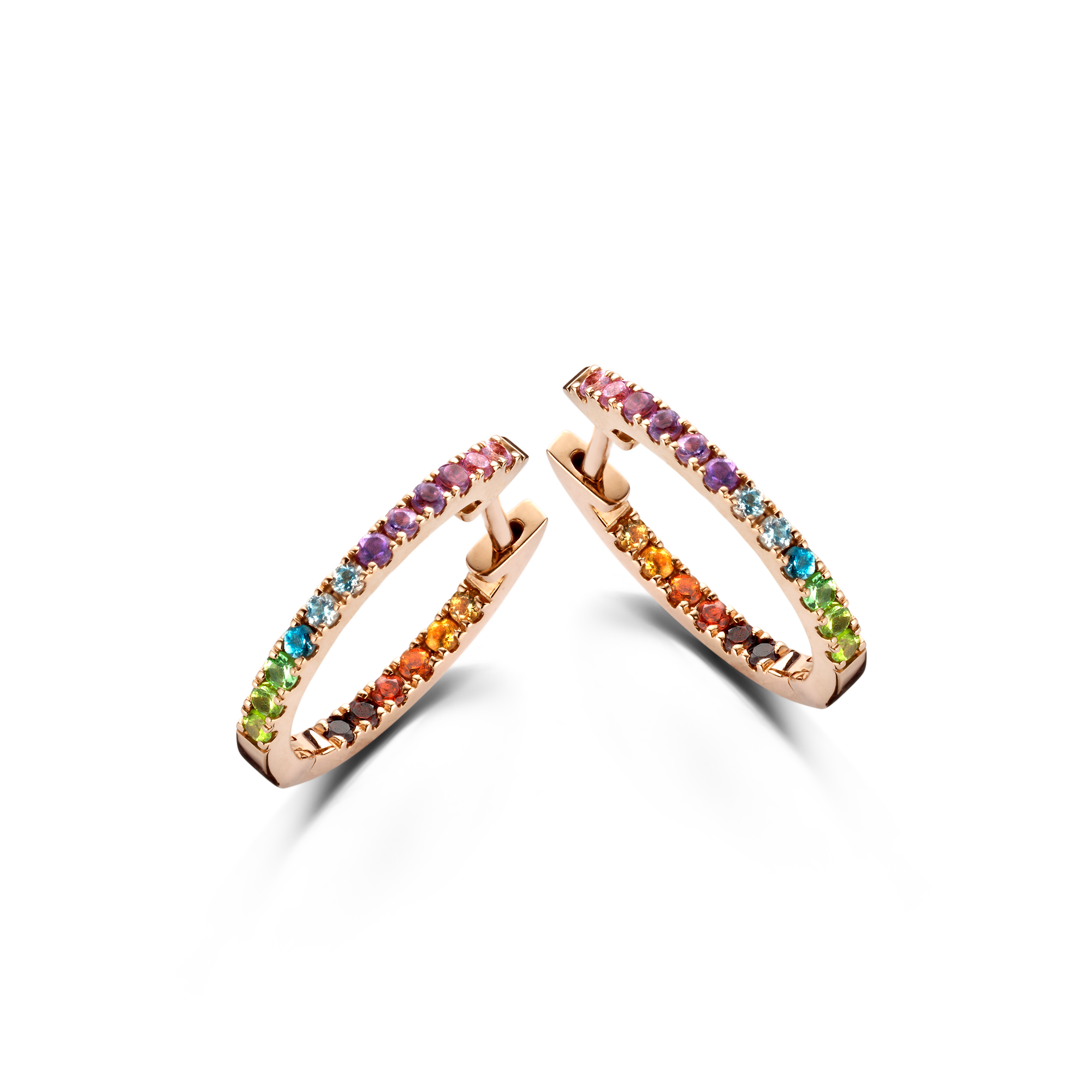 Gigi by GASSAN Oorbellen Rainbow Forest Colorful