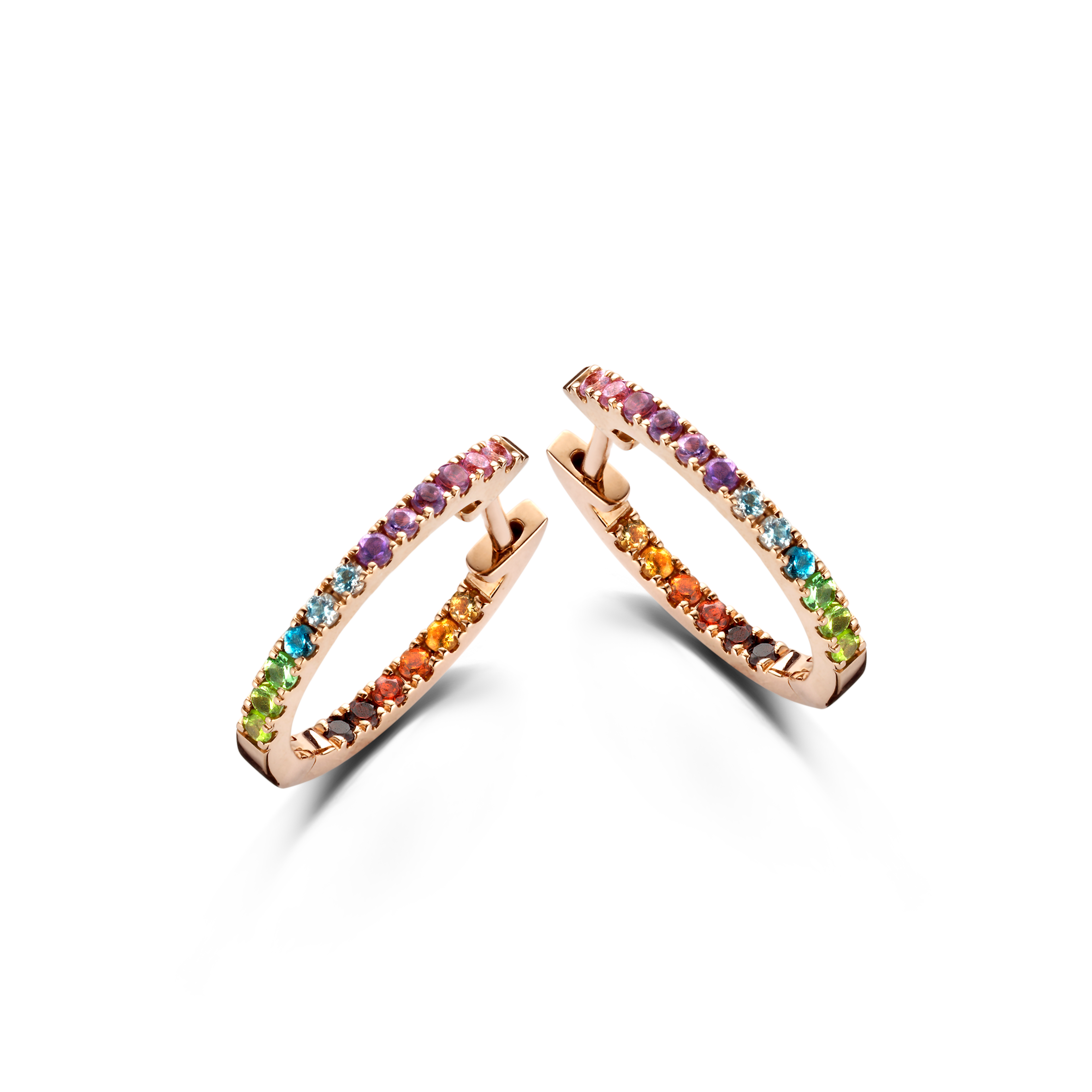 Gigi by GASSAN Oorbellen Rainbow Forest Colorful