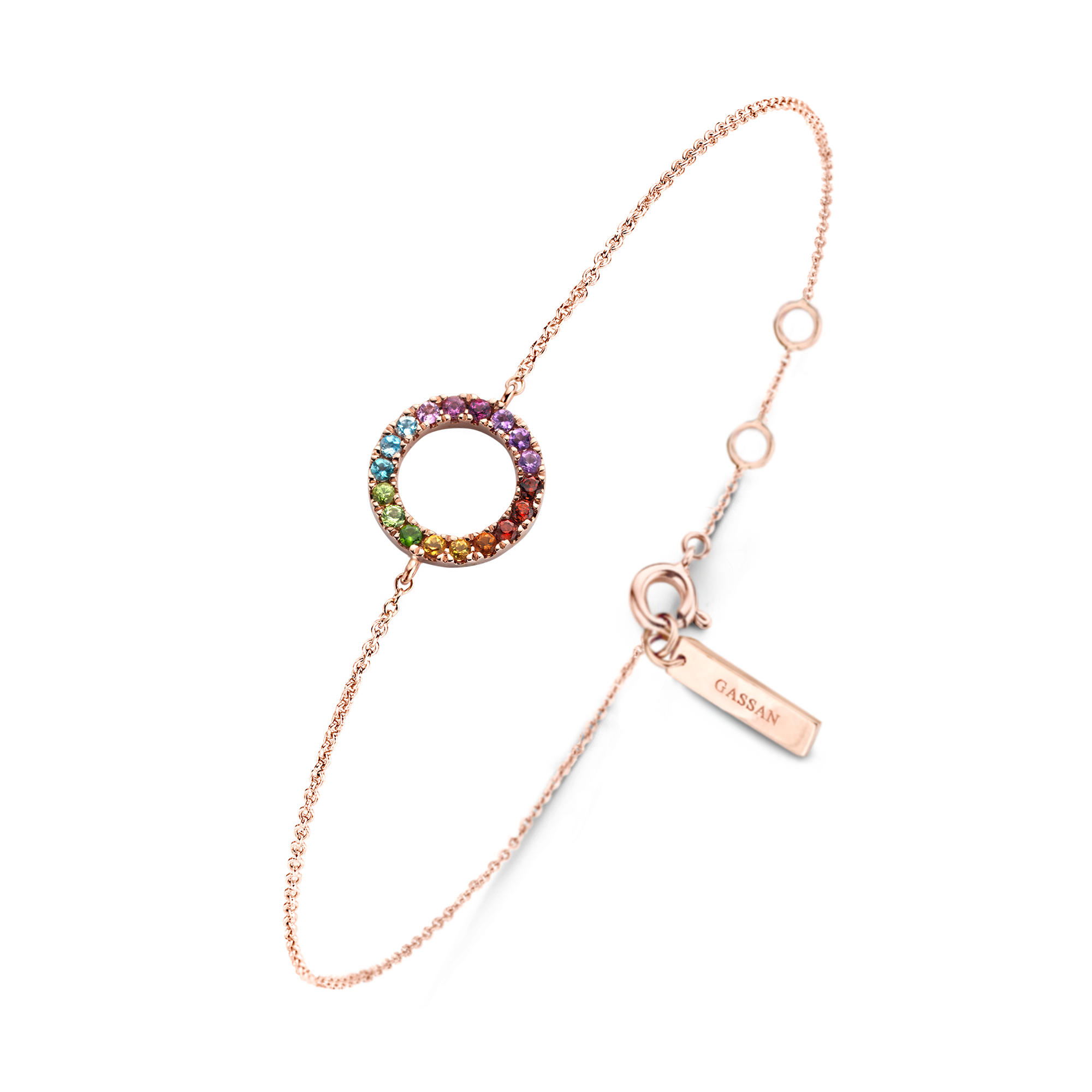 Gigi by GASSAN Armband Rainbow Forest Colorful