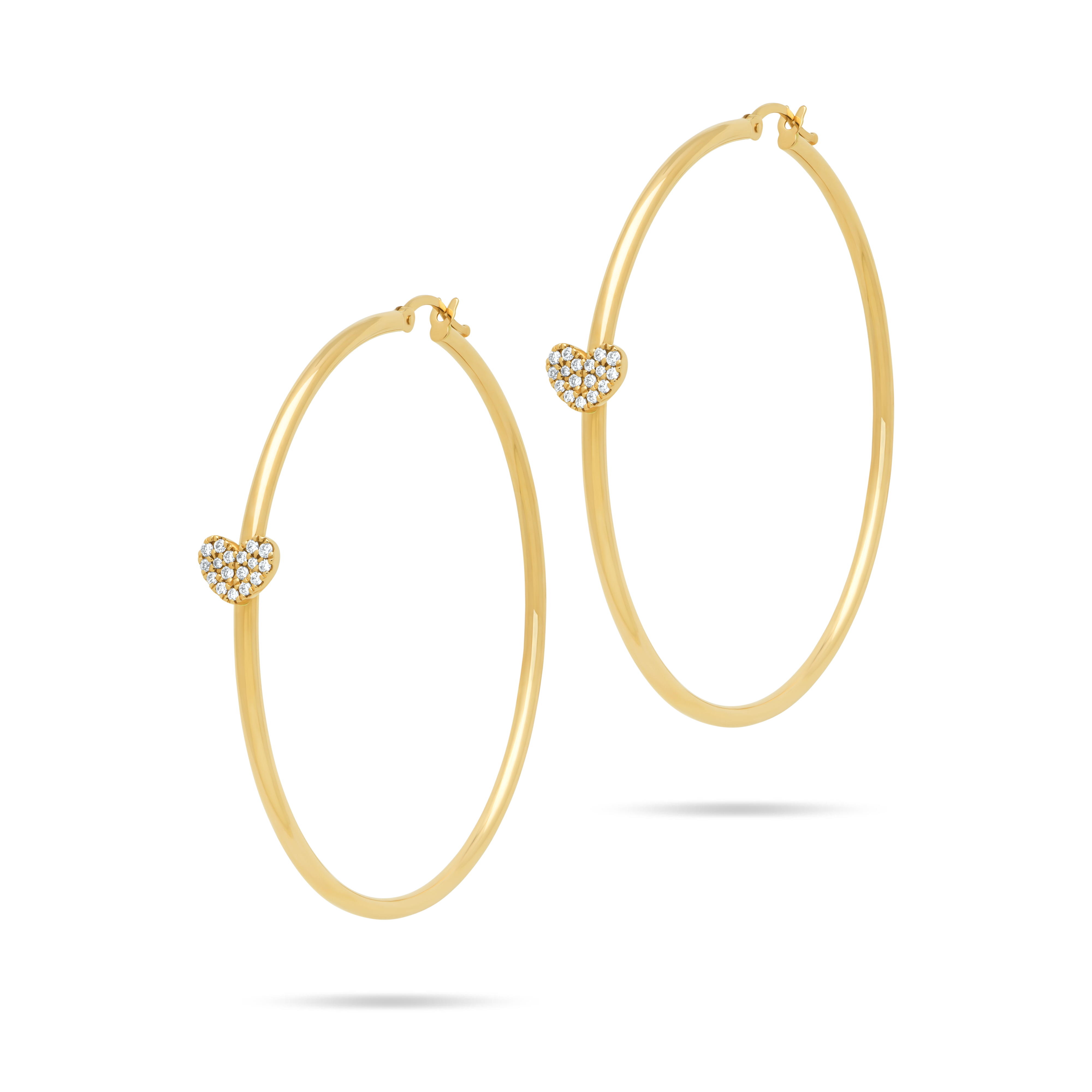 Gigi by GASSAN Oorbellen Lucky Love Heart Creools
