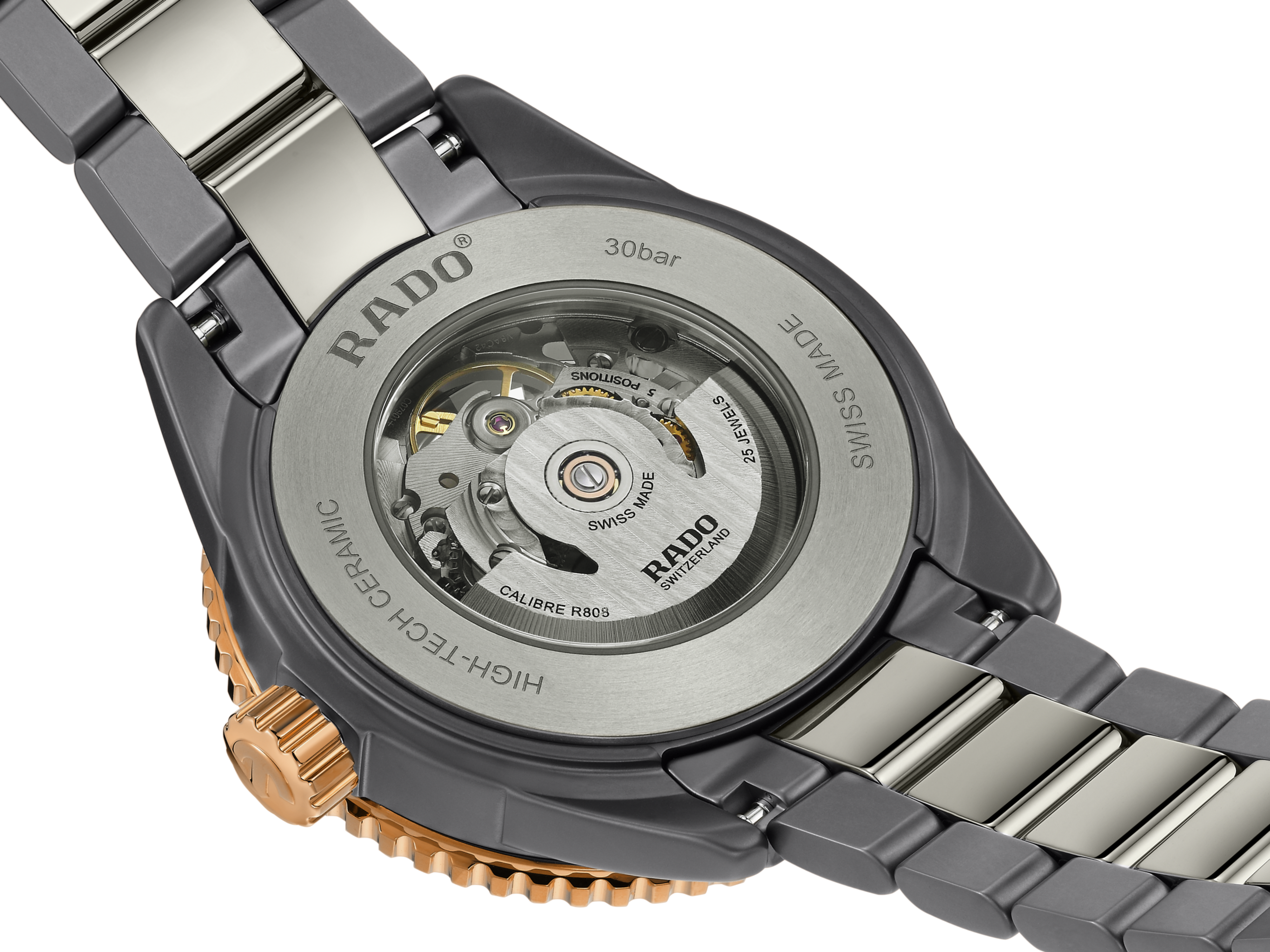 Rado Captain Cook High Tech Ceramic Skeleton