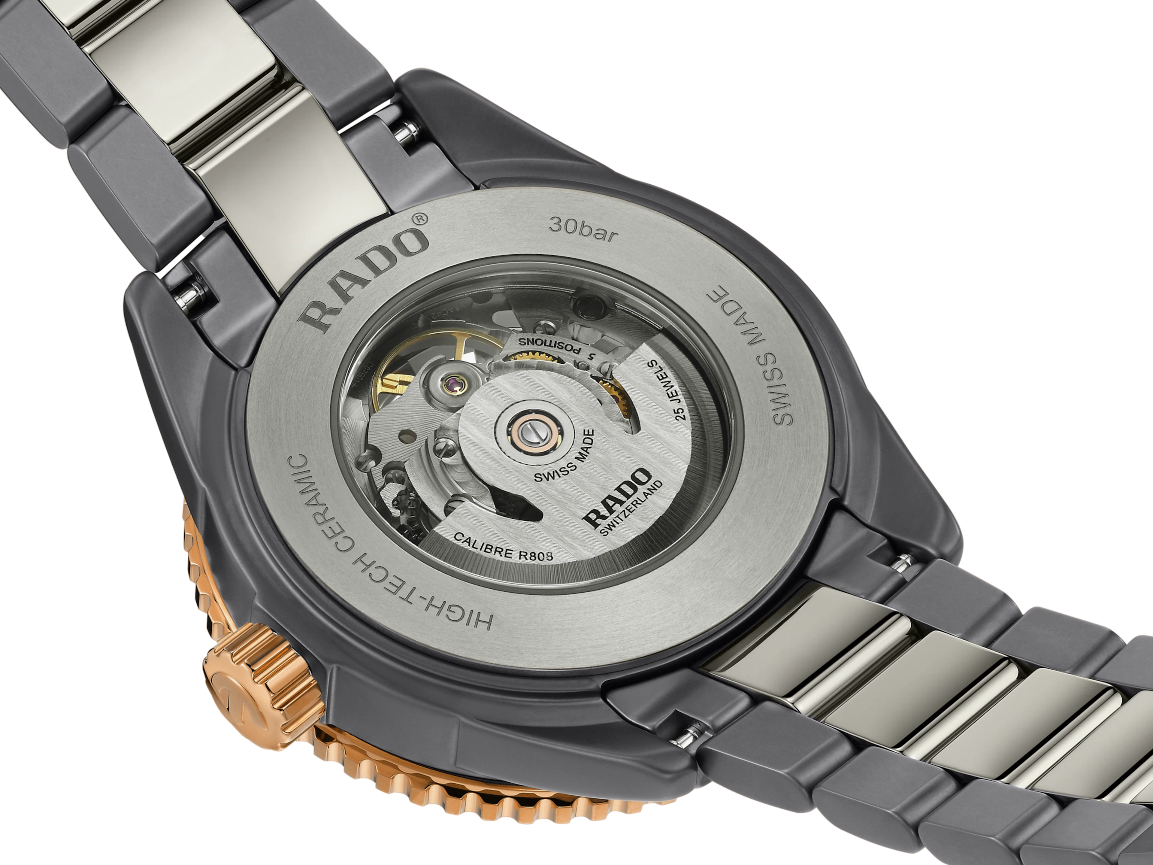 Rado Captain Cook High Tech Ceramic Skeleton