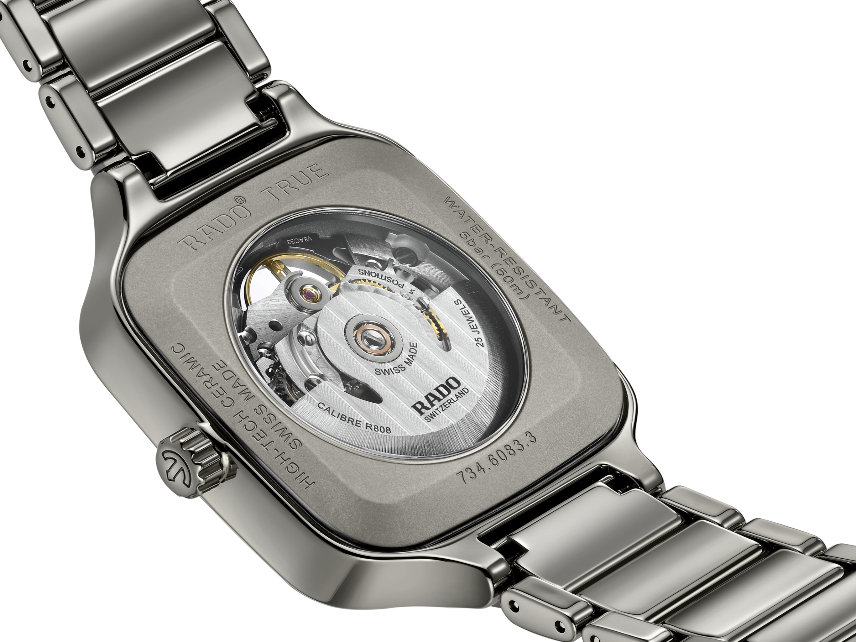 Rado True Square Automatic Skeleton
