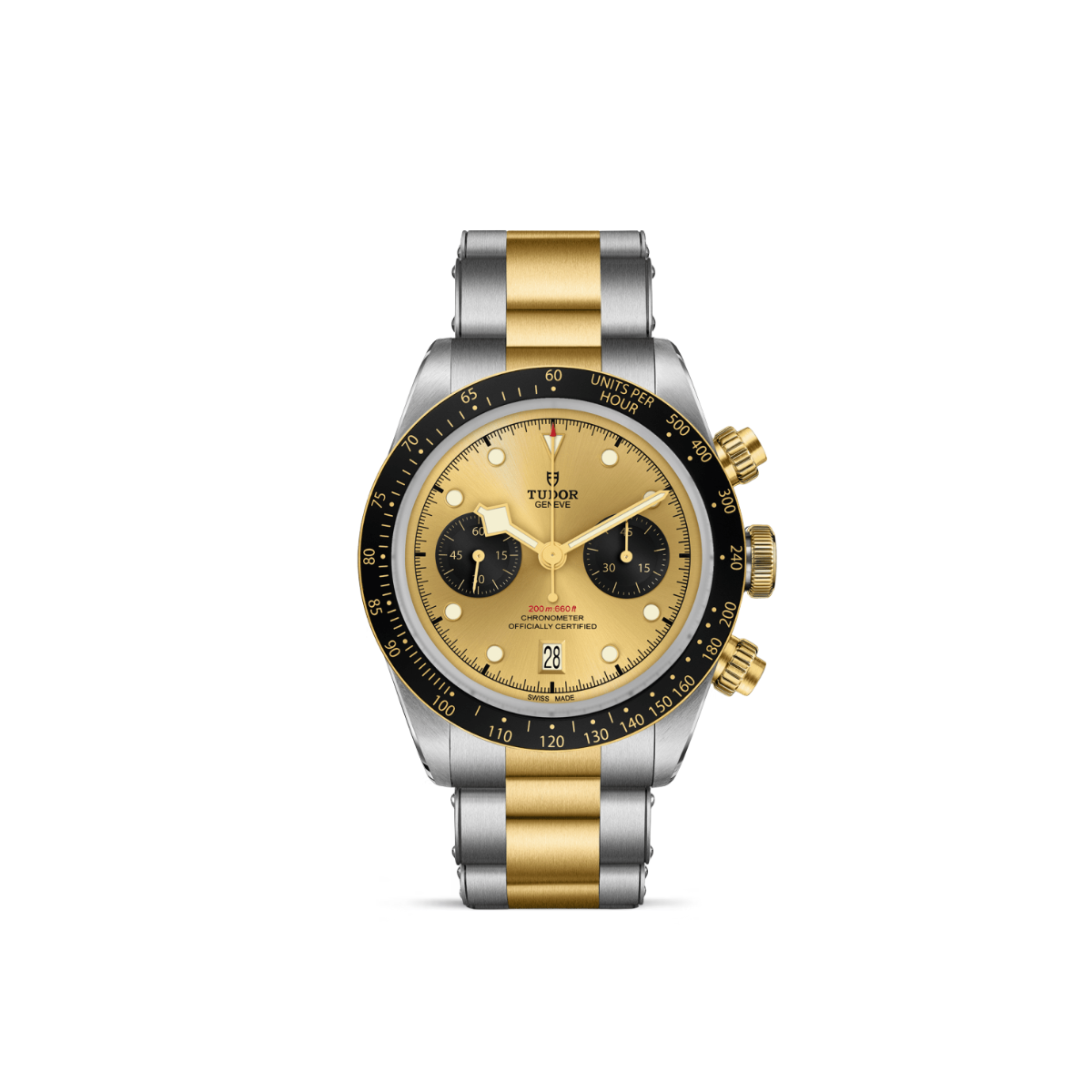 Tudor Black Bay ST/YG Chron