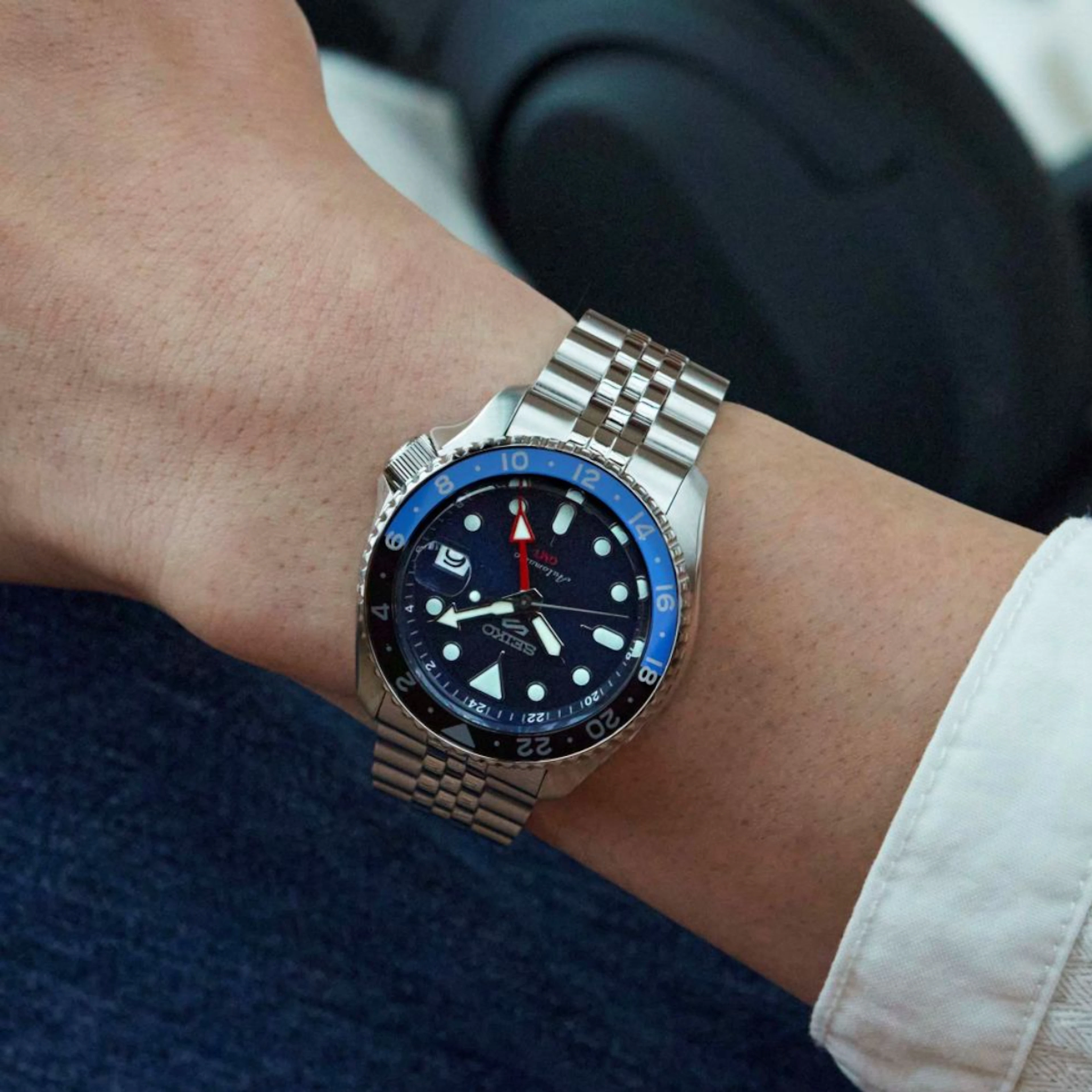 Seiko 5 Sports Blueberry