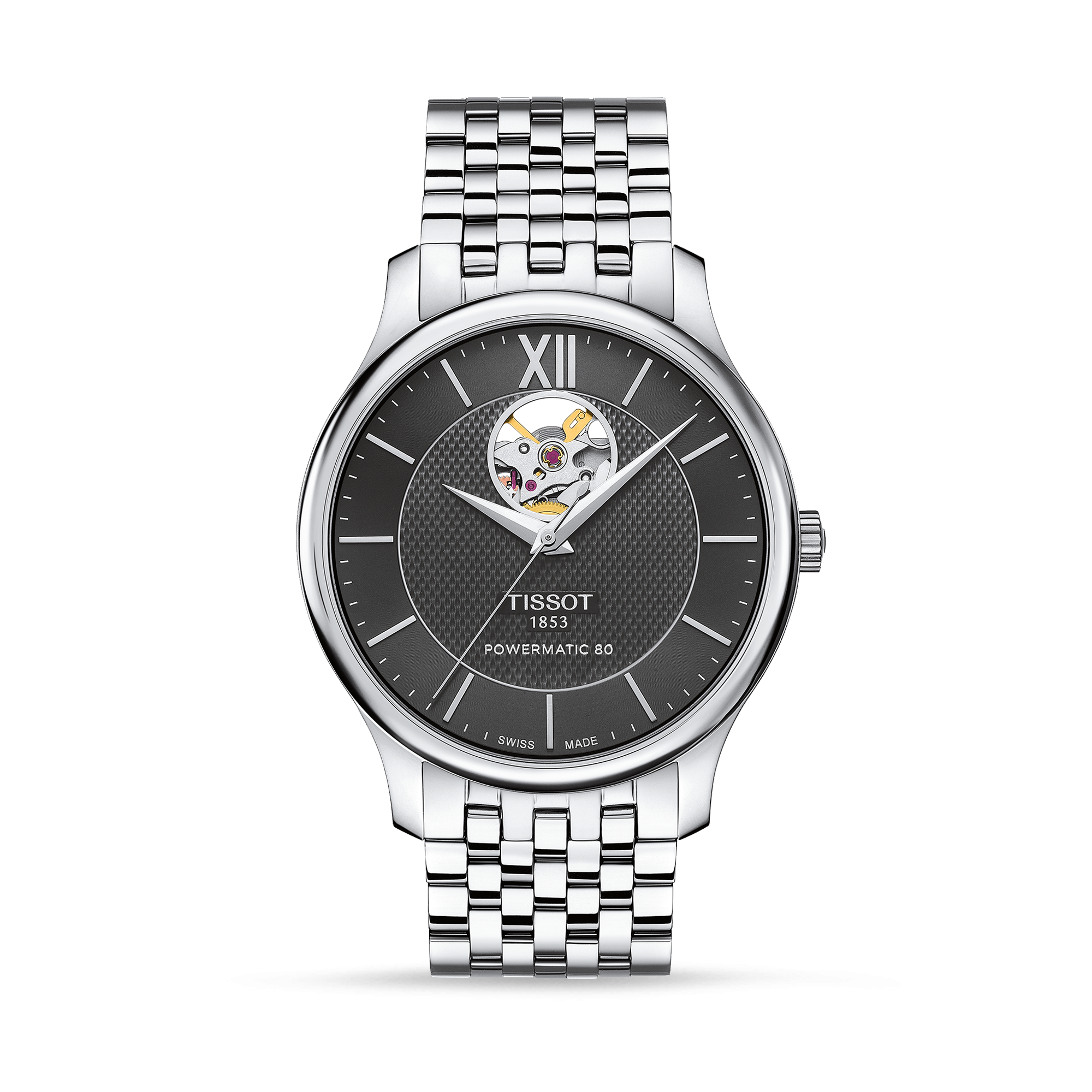 TISSOT Tradition Powermatic 80 Open Heart