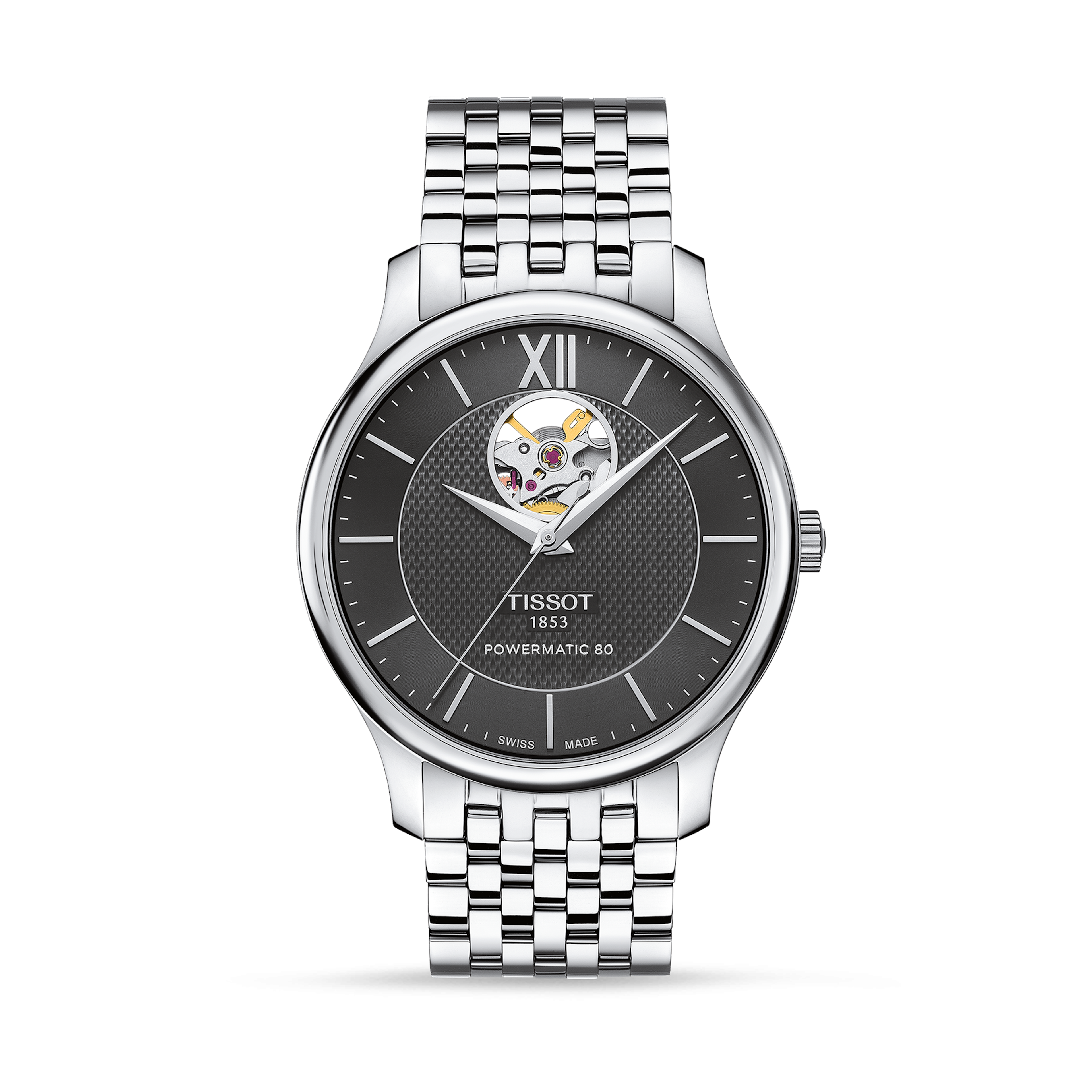 TISSOT Tradition Powermatic 80 Open Heart