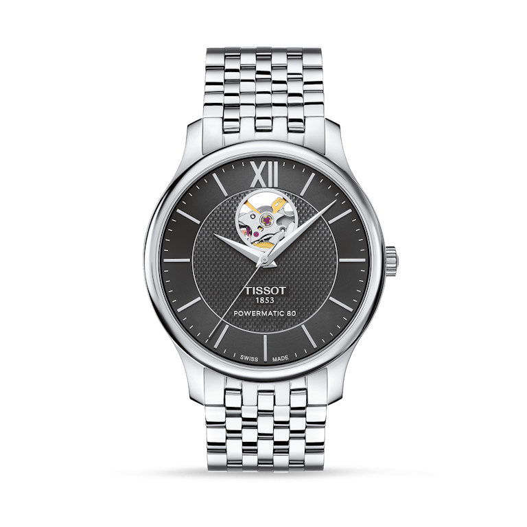 TISSOT Tradition Powermatic 80 Open Heart