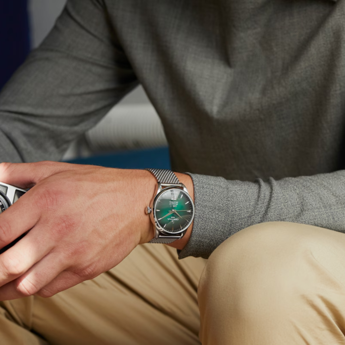 Certina (Sgn) DS-1 Big Date 60th Anniversay