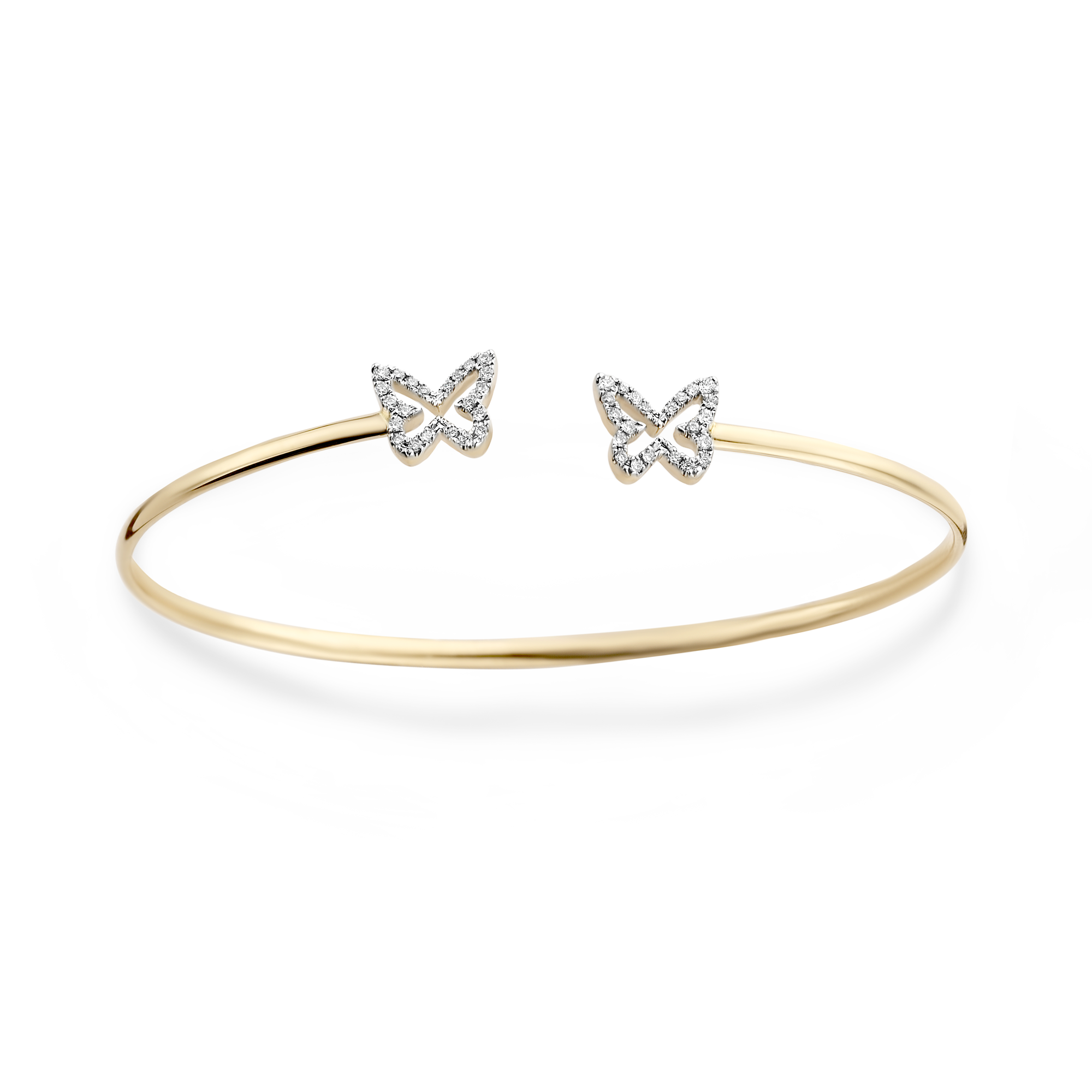 Gigi by GASSAN Bangle Rainbow Forest Butterfly