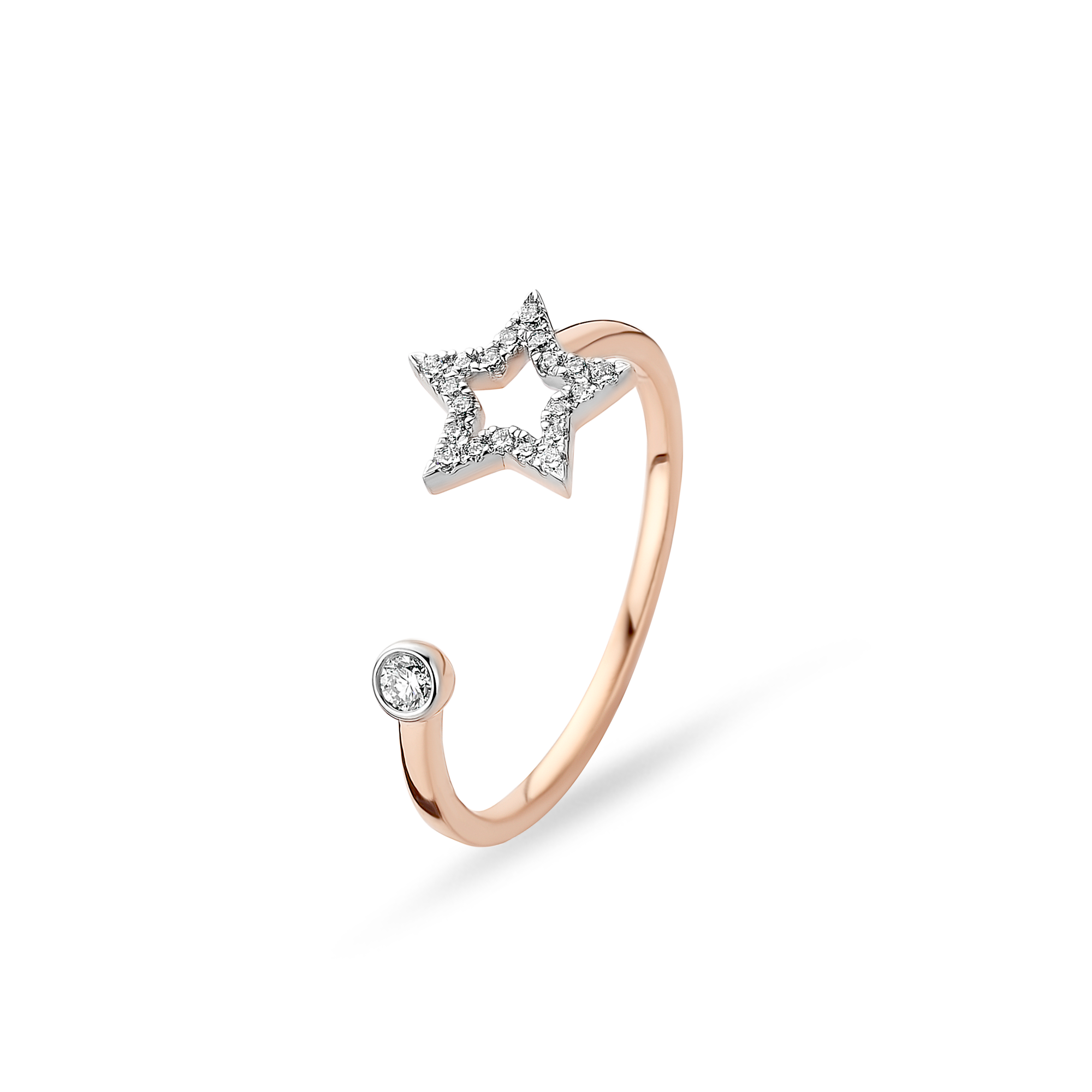 Gigi by GASSAN Ring Midnight Sky Open Star