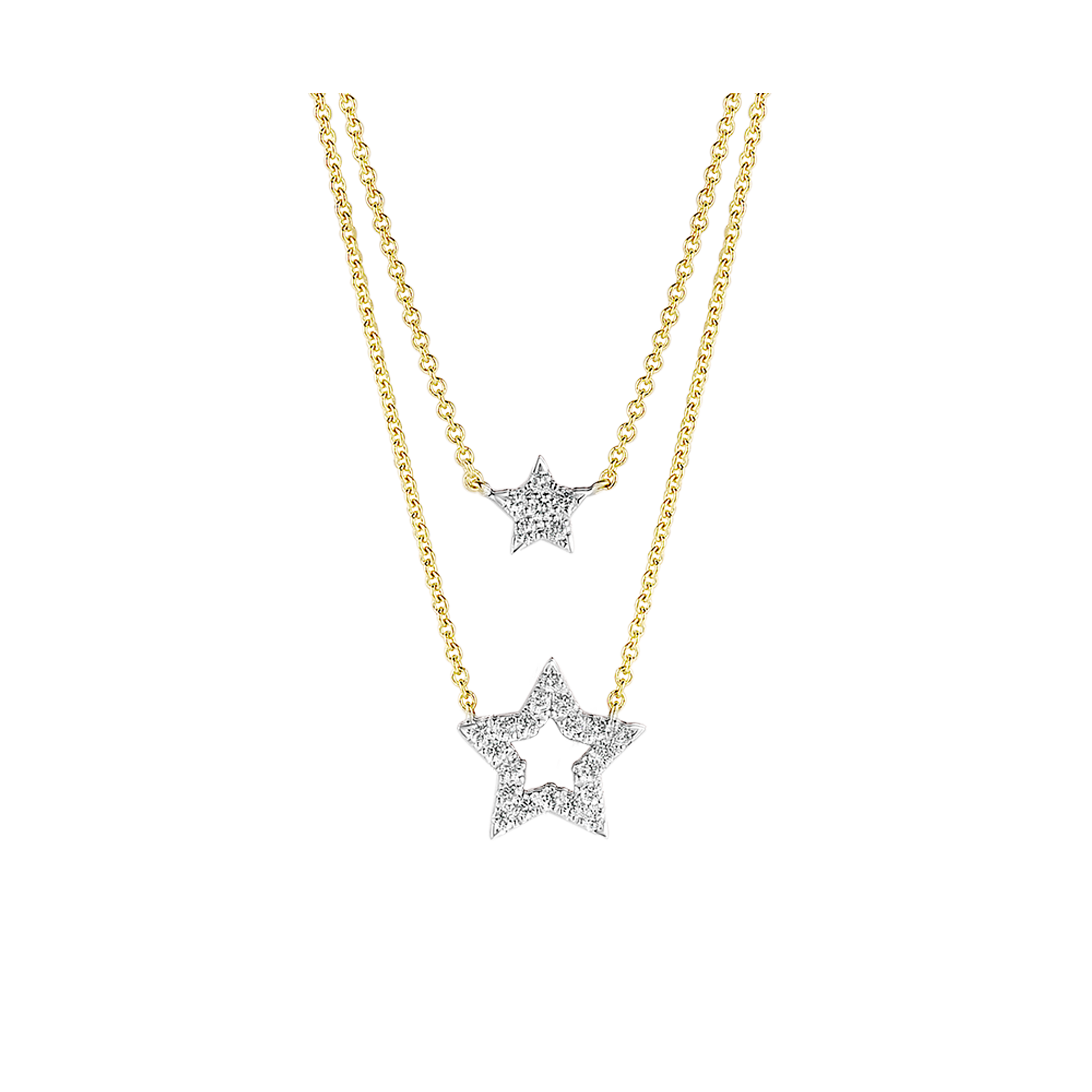 Gigi by GASSAN Collier Midnight Sky Double Star