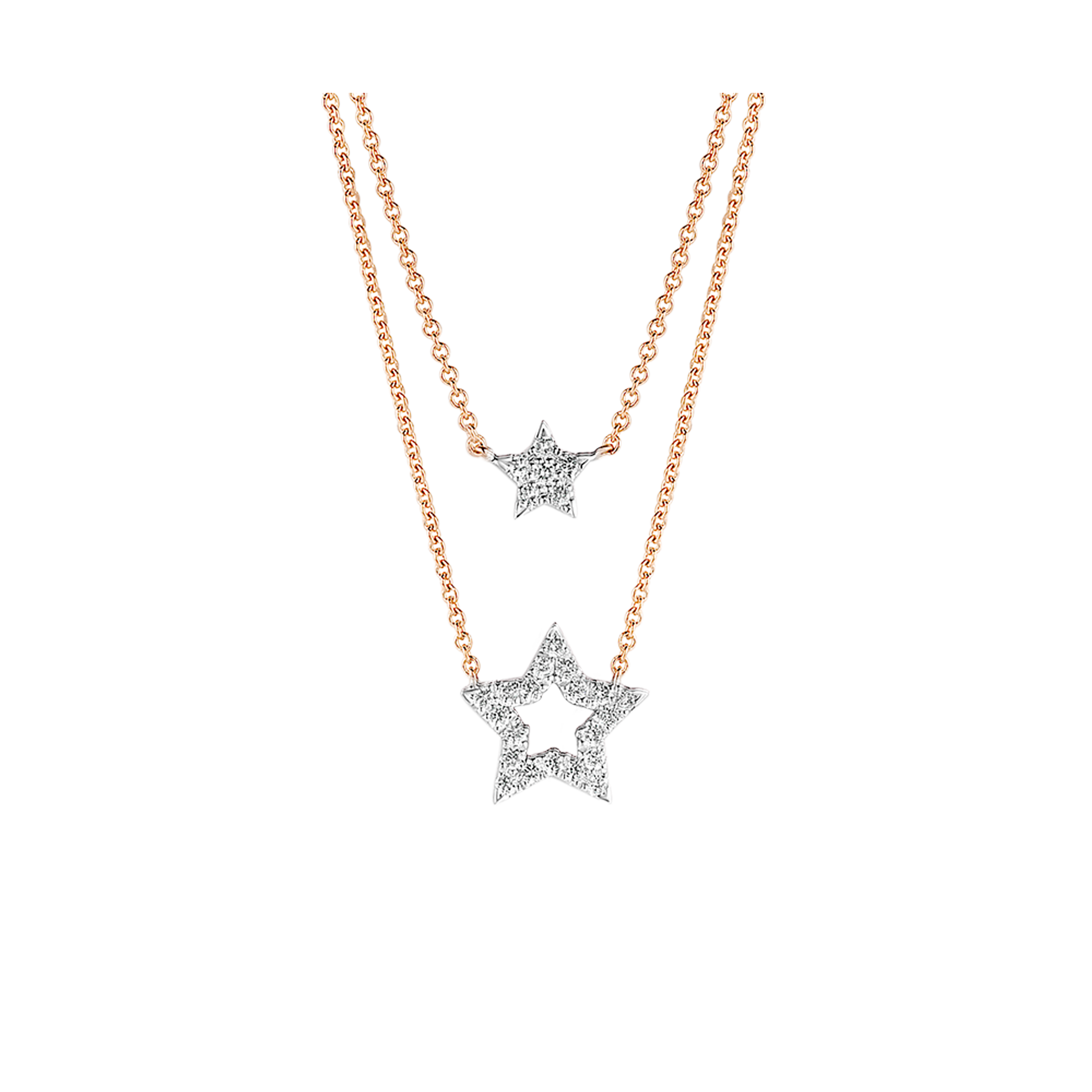 Gigi by GASSAN Collier Midnight Sky Double Star