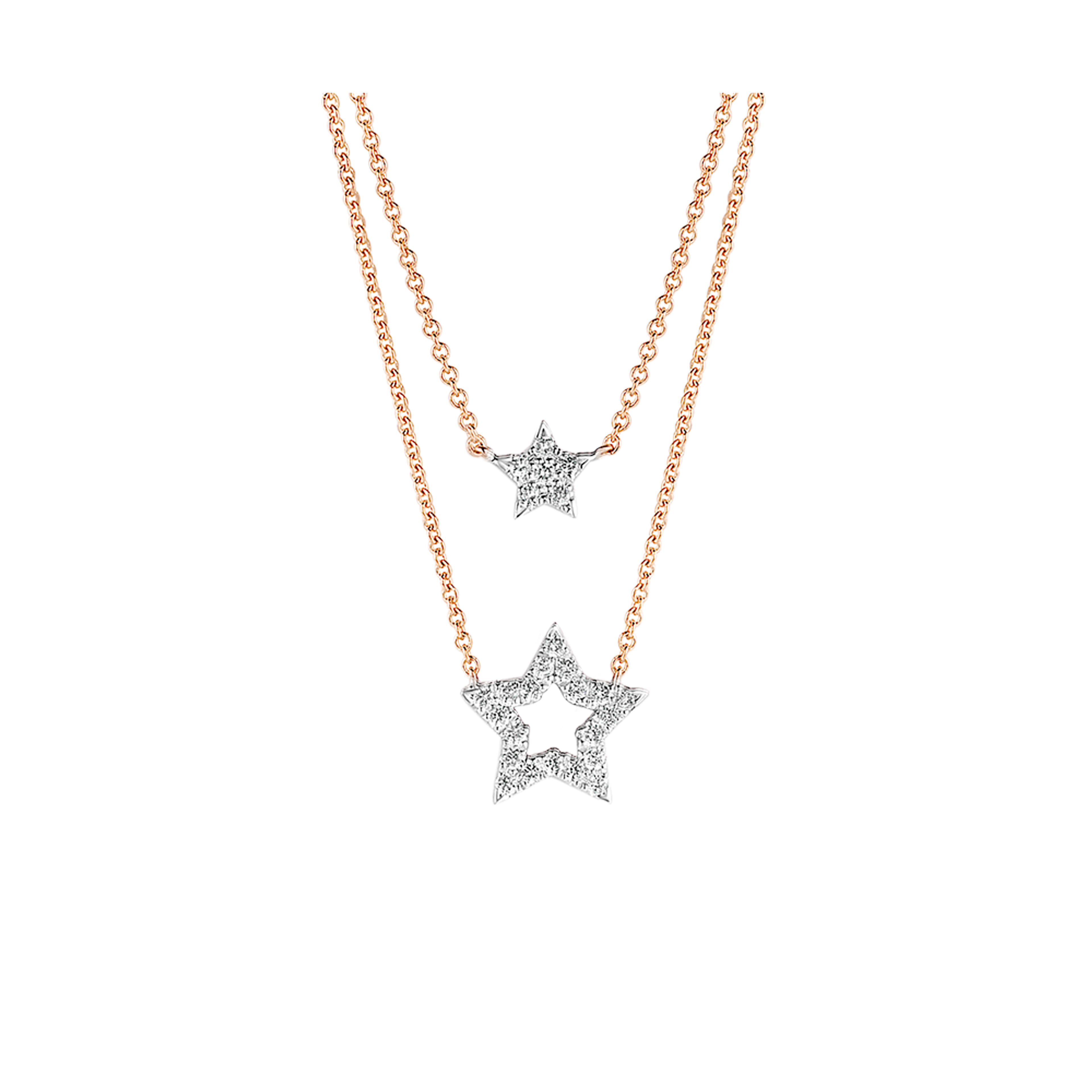 Gigi by GASSAN Collier Midnight Sky Double Star