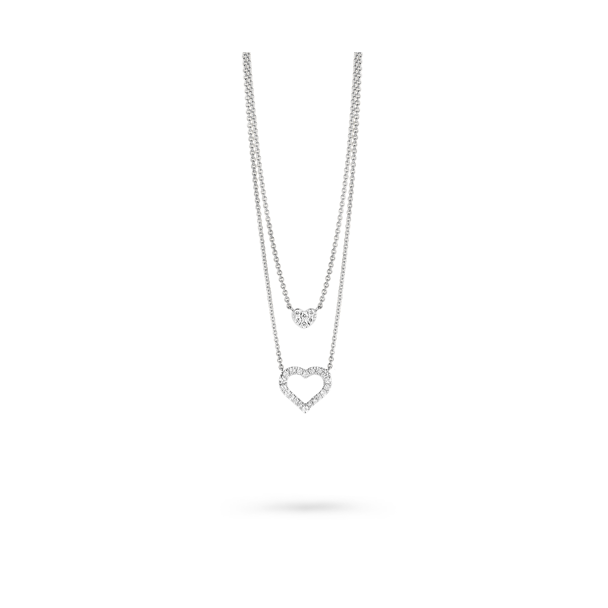 Gigi by GASSAN Collier Lucky Love Double Heart