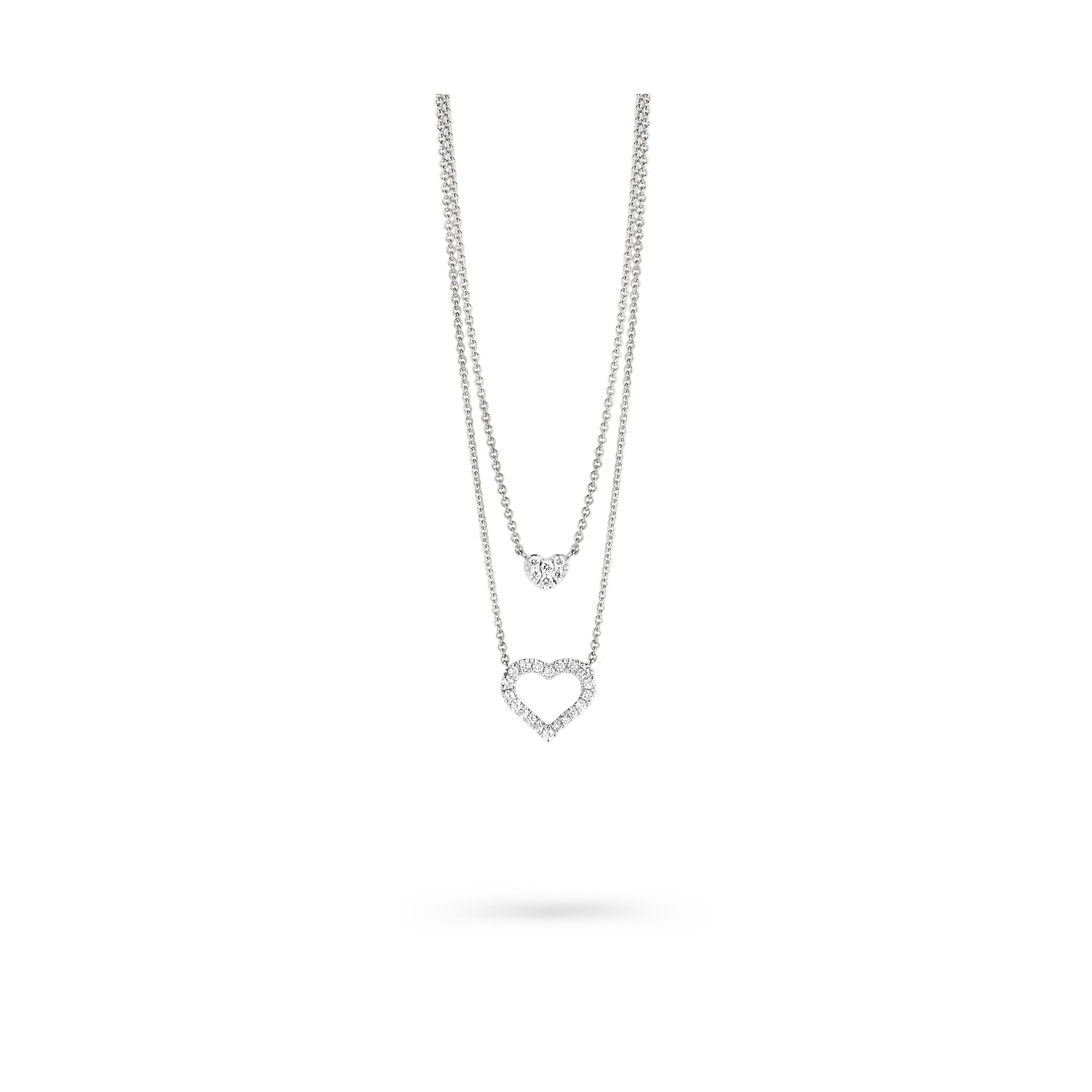 Gigi by GASSAN Necklace Lucky Love Double Heart