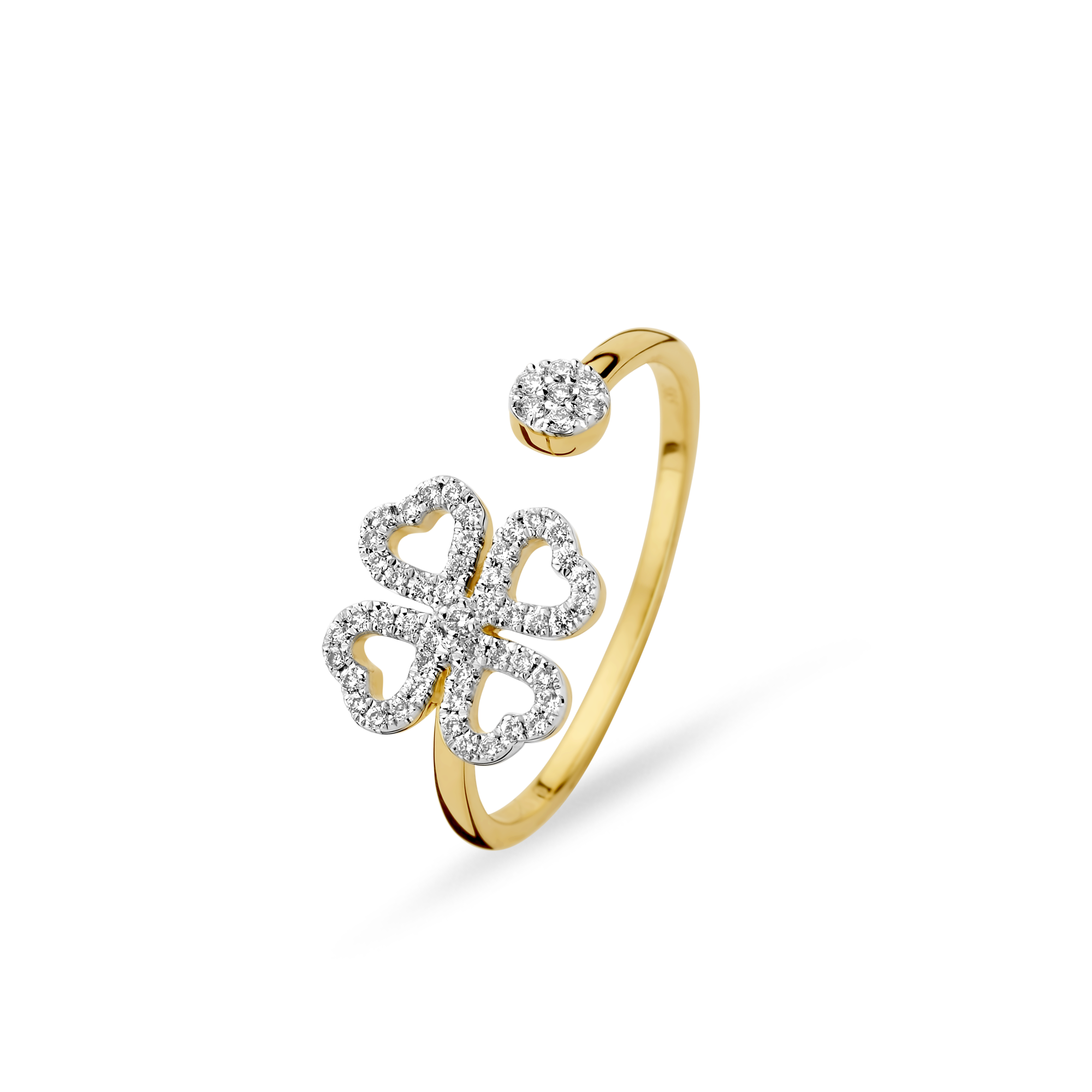 Gigi by GASSAN Ring Lucky Love Clover