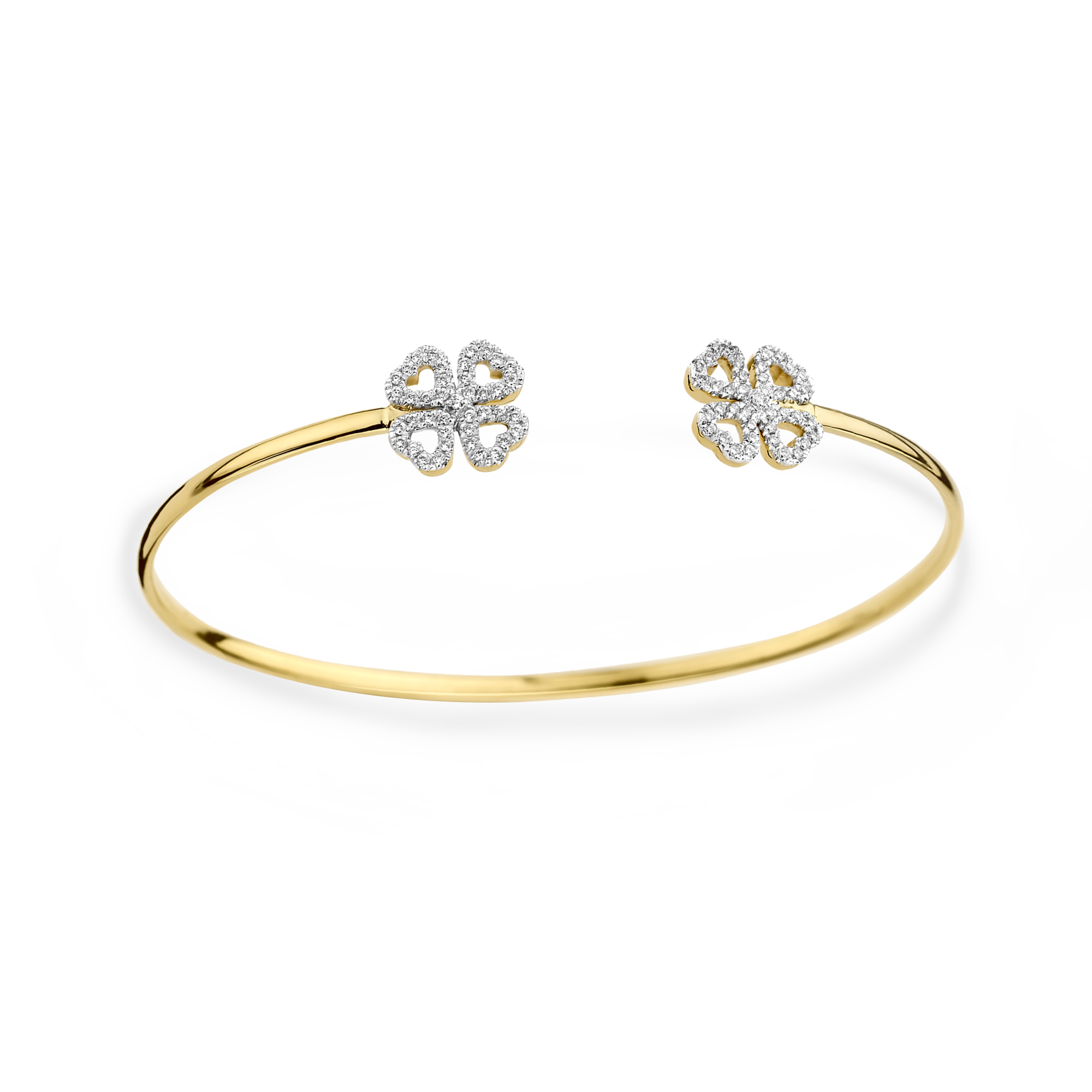 Gigi by GASSAN Bangle Lucky Love Clover