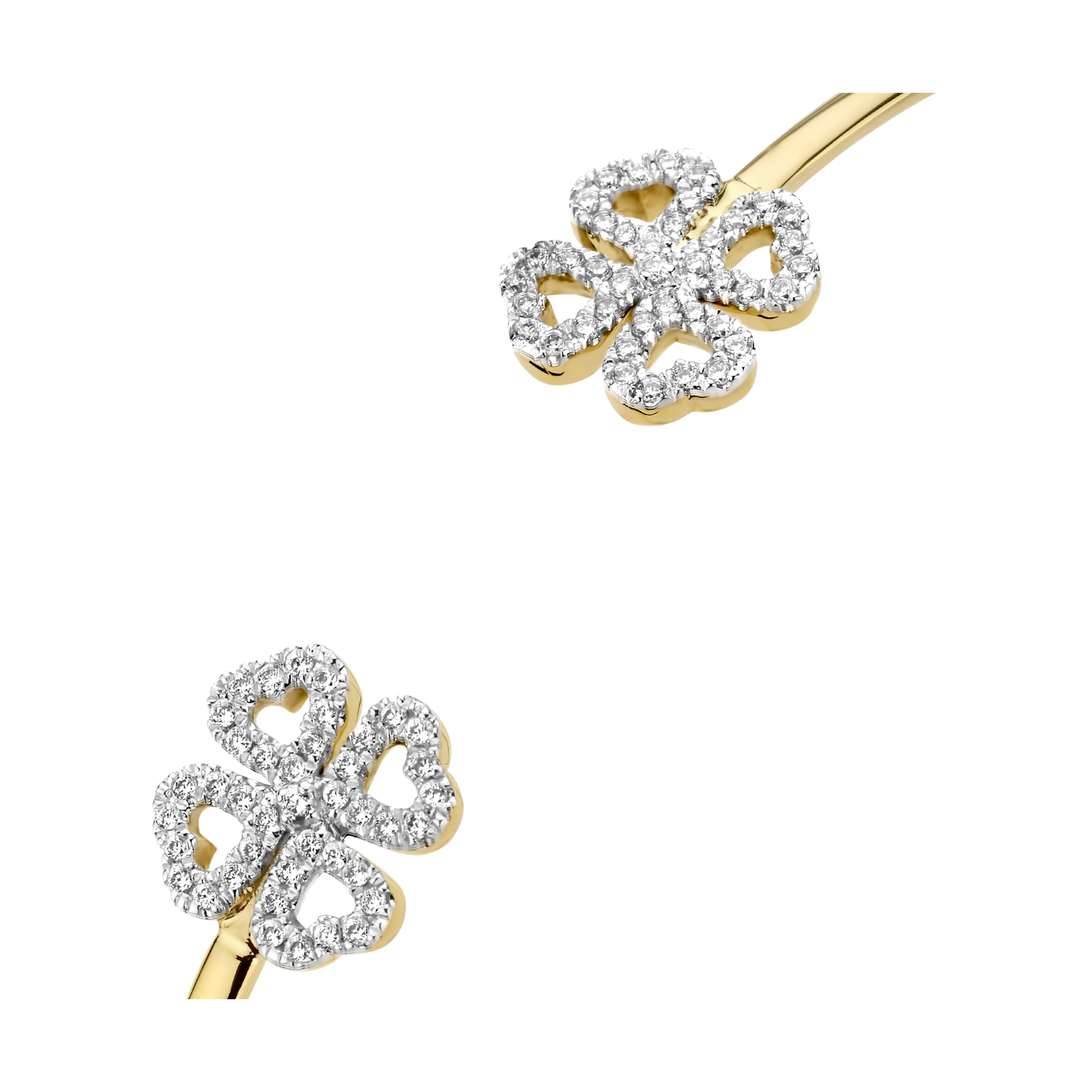 Gigi by GASSAN Bangle Lucky Love Clover