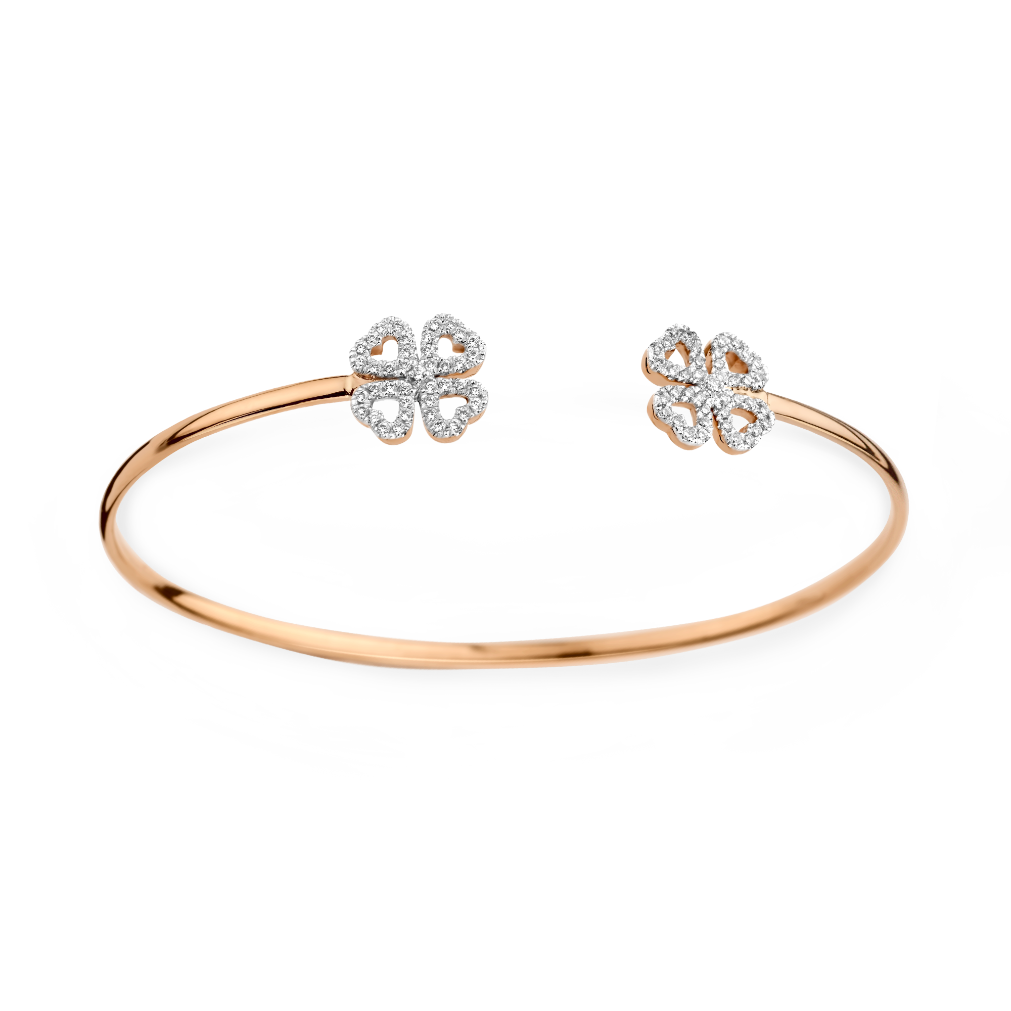 Gigi by GASSAN Bangle Lucky Love Clover