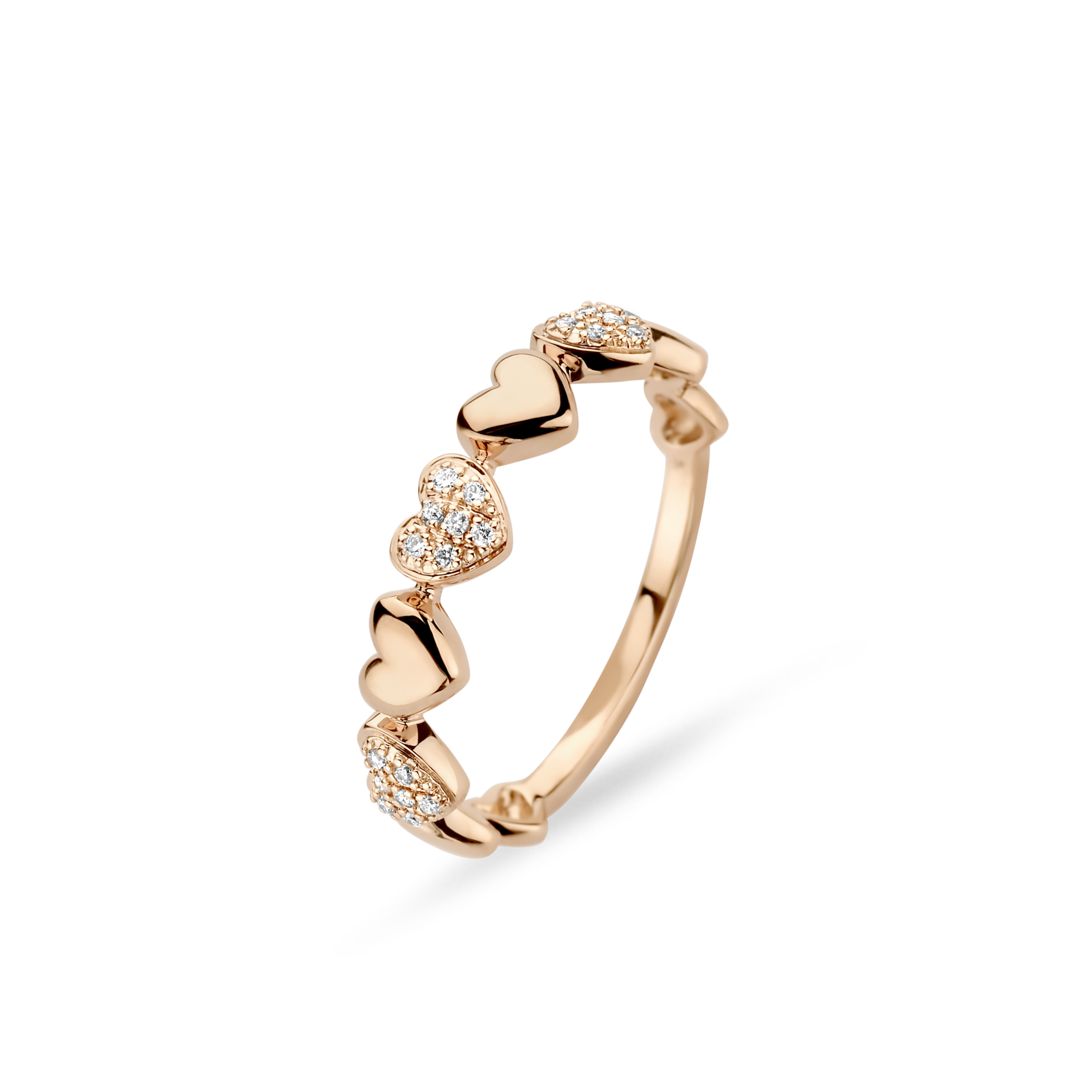 Gigi by GASSAN Ring Lucky Love Hearts