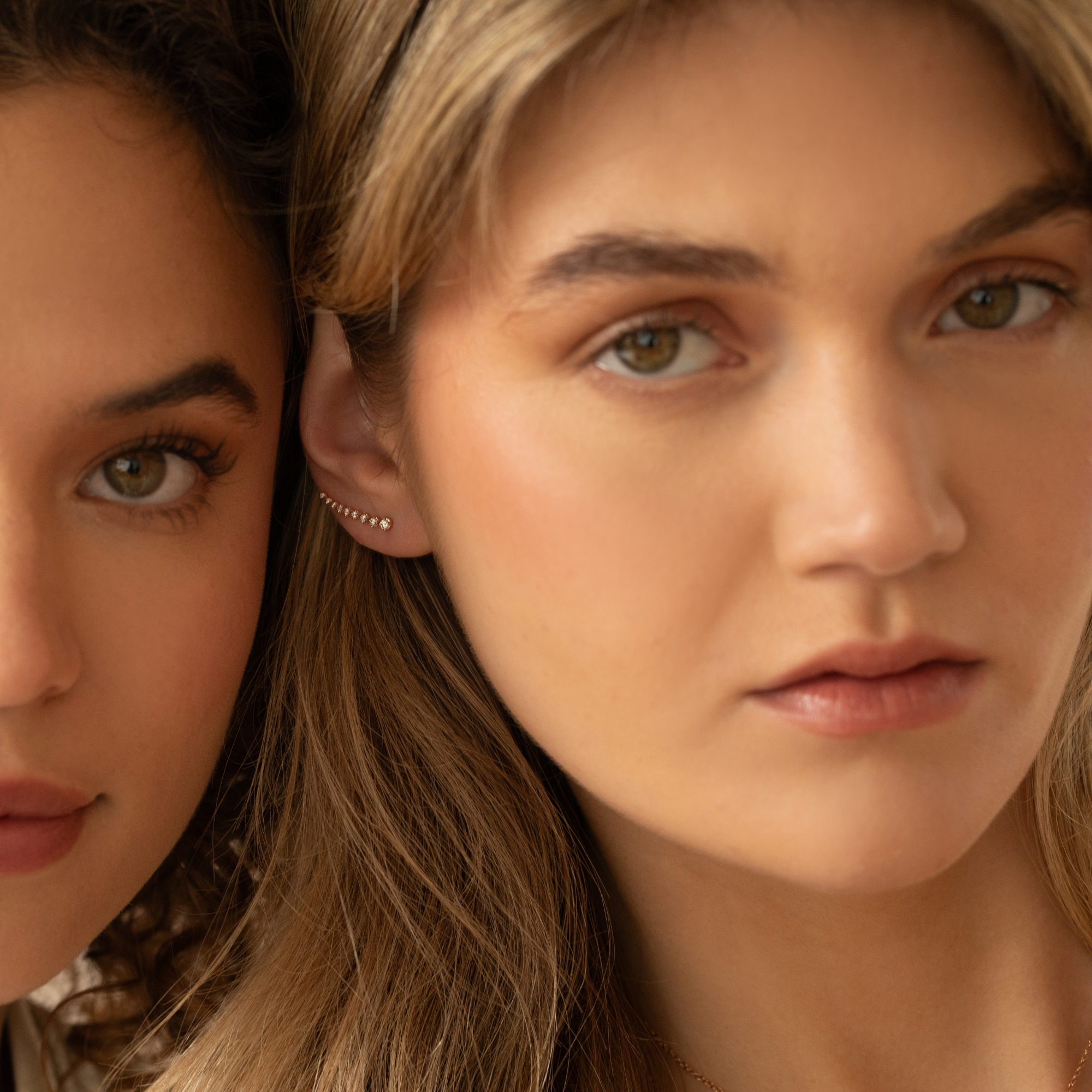 Gigi by GASSAN Oorbel Diamond Fantasy Curve