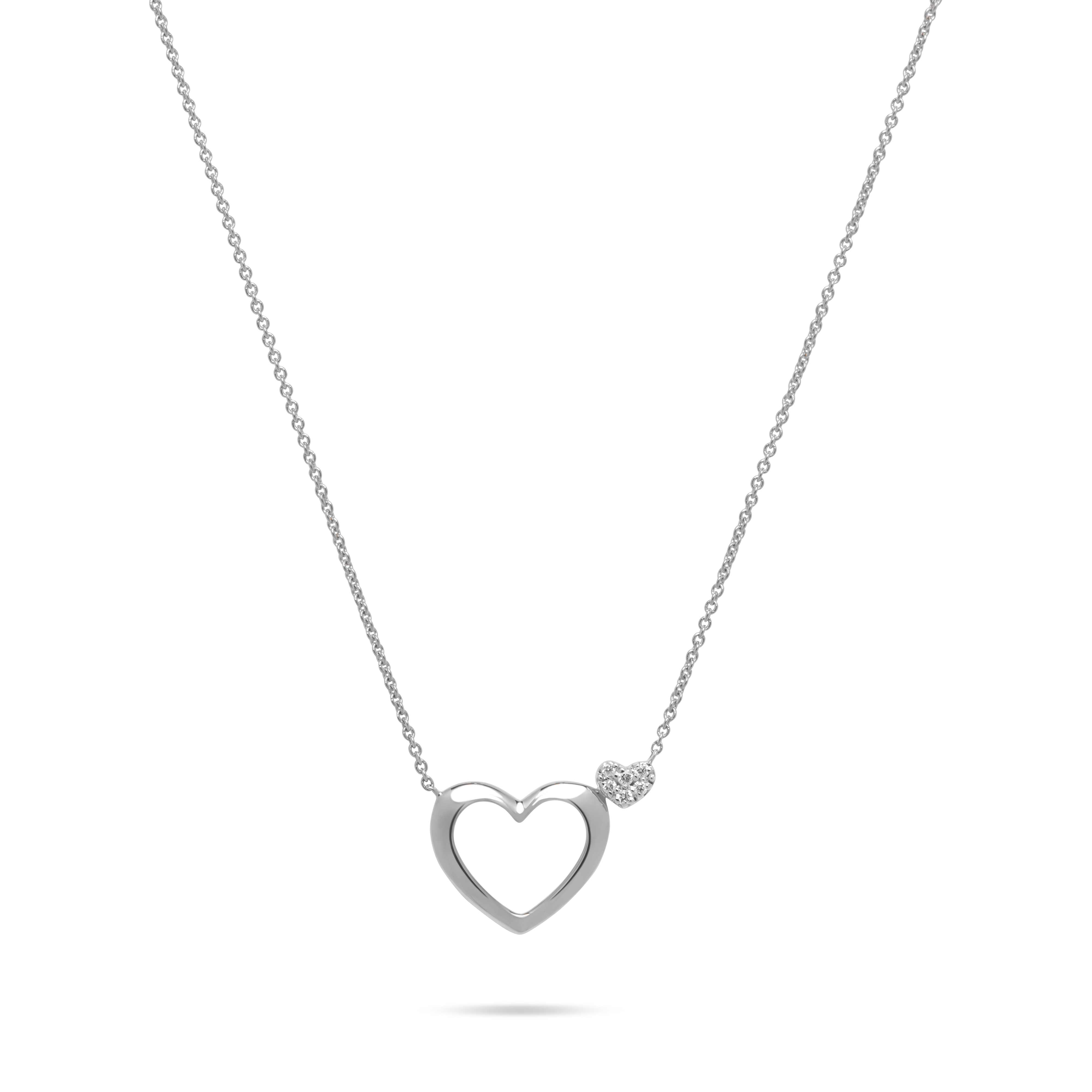 Gigi by GASSAN Necklace Lucky Love Open Hearts - GASSAN