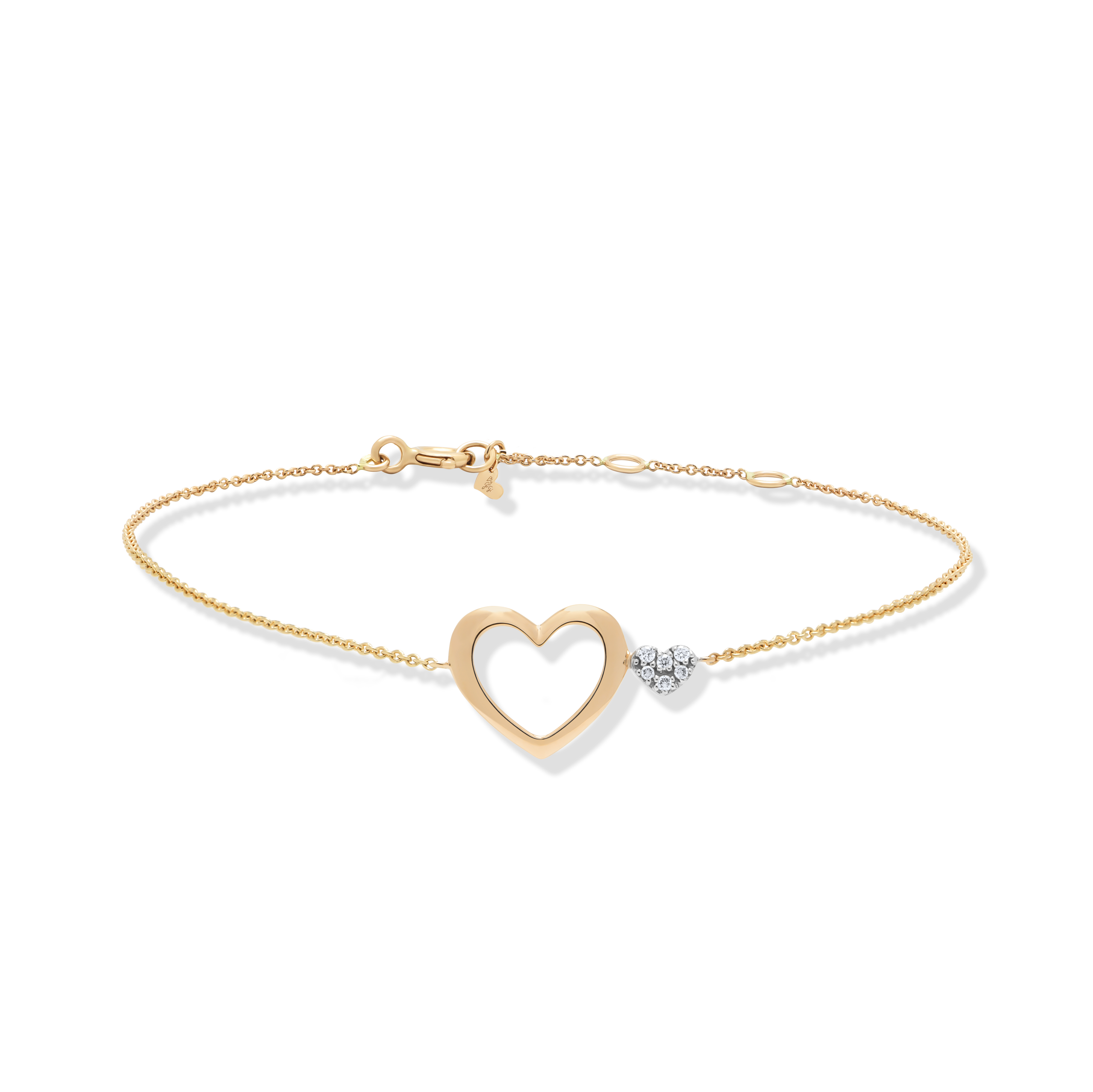 Gigi by GASSAN Bracelet Lucky Love Open Hearts