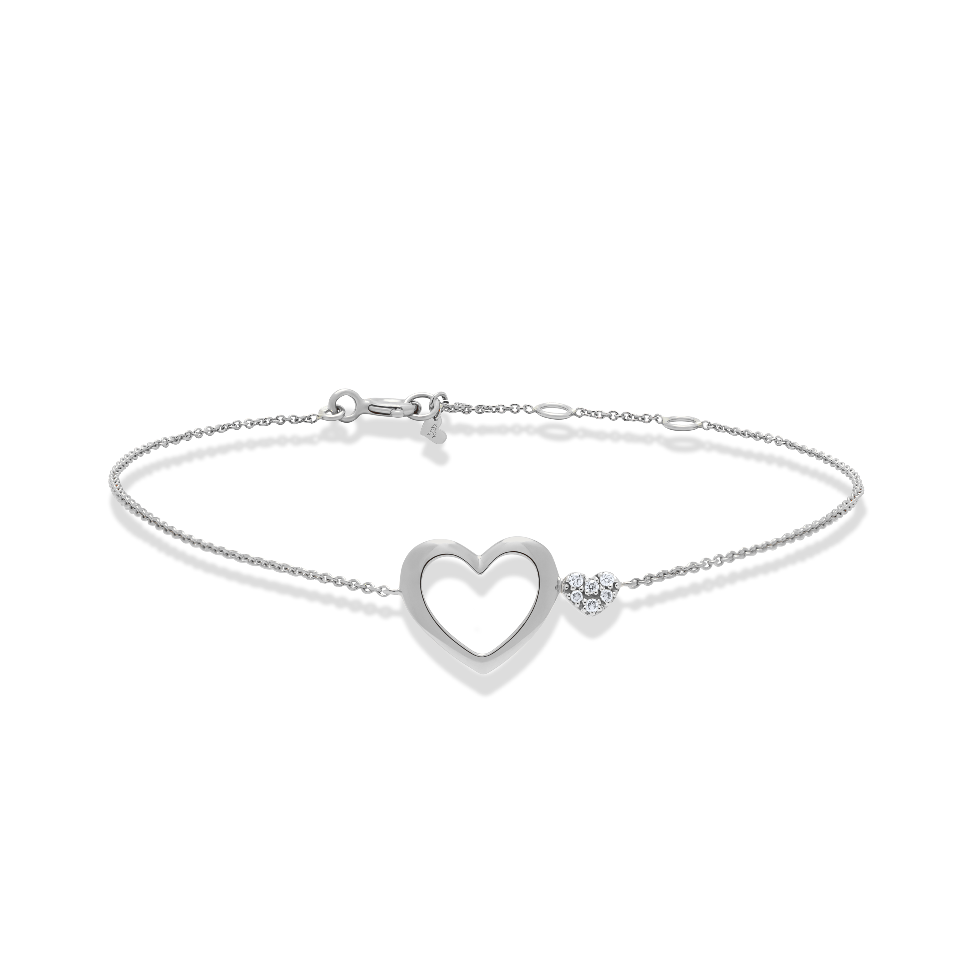 Gigi by GASSAN Bracelet Lucky Love Open Hearts