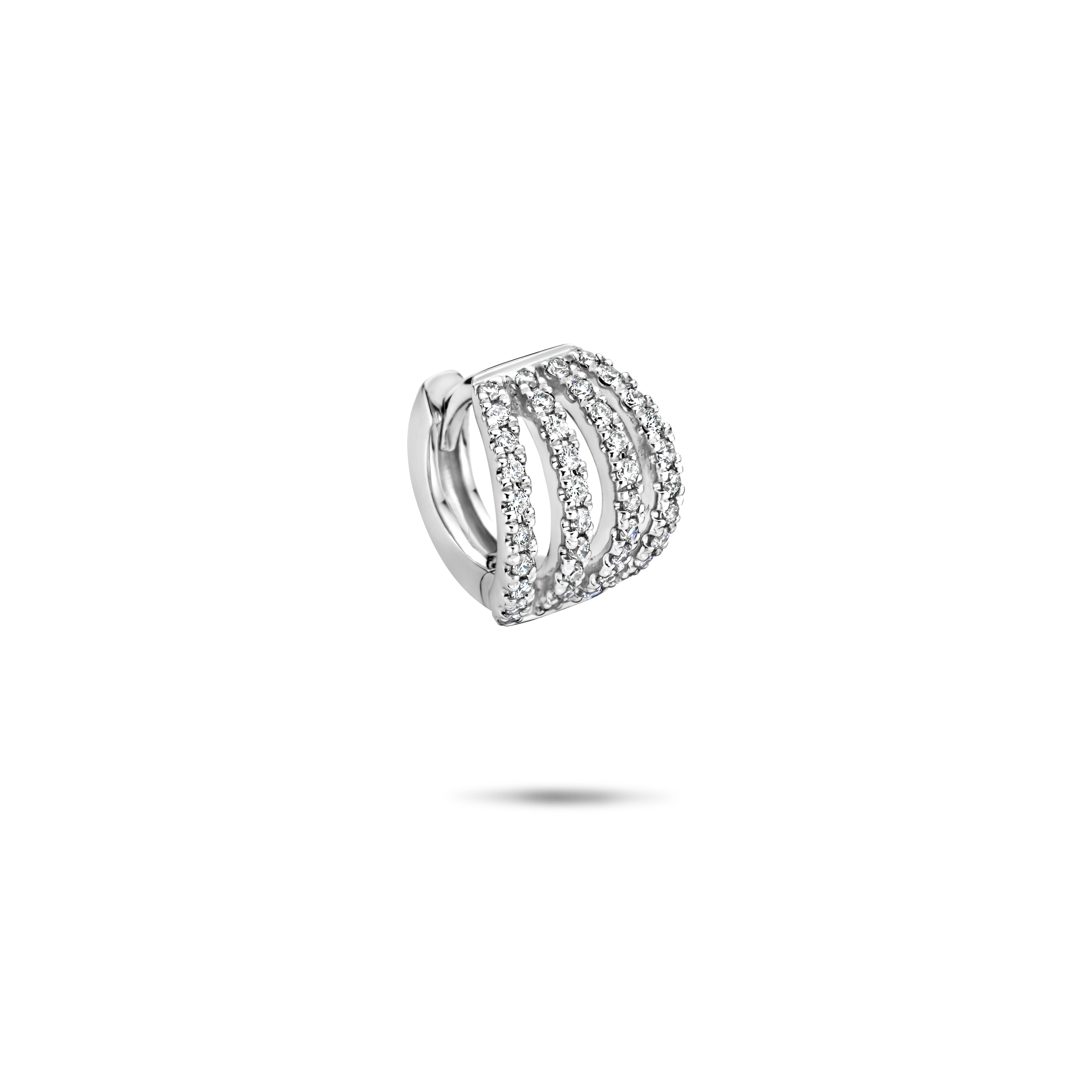 Gigi by GASSAN Earring Diamond Fantasy Quad Curve