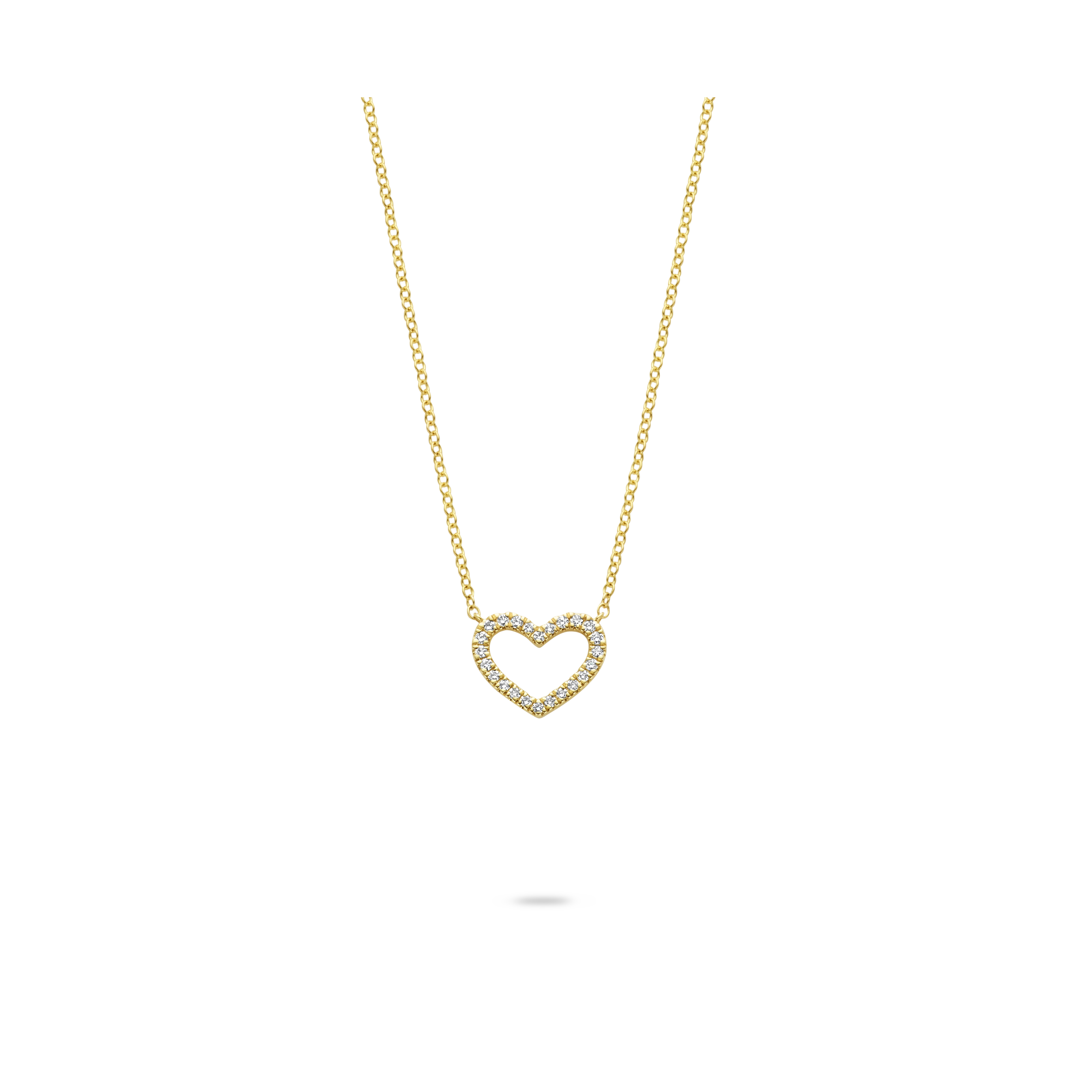 Gigi by GASSAN Necklace Lucky Love Diamond Heart