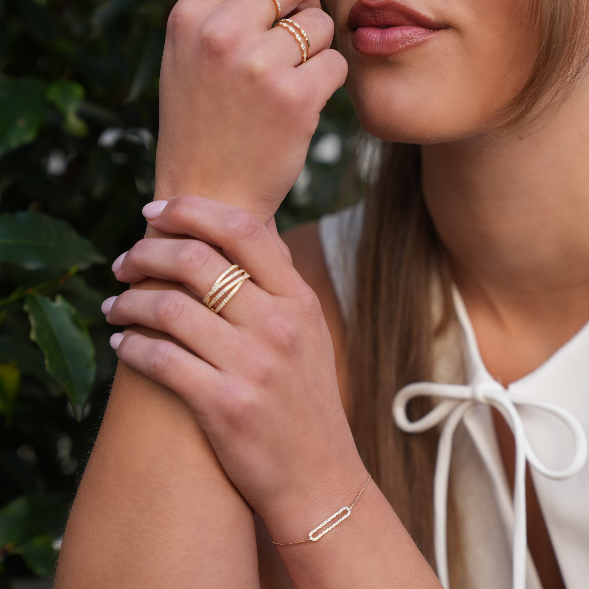 Gigi by GASSAN Bracelet Diamond Fantasy Oval