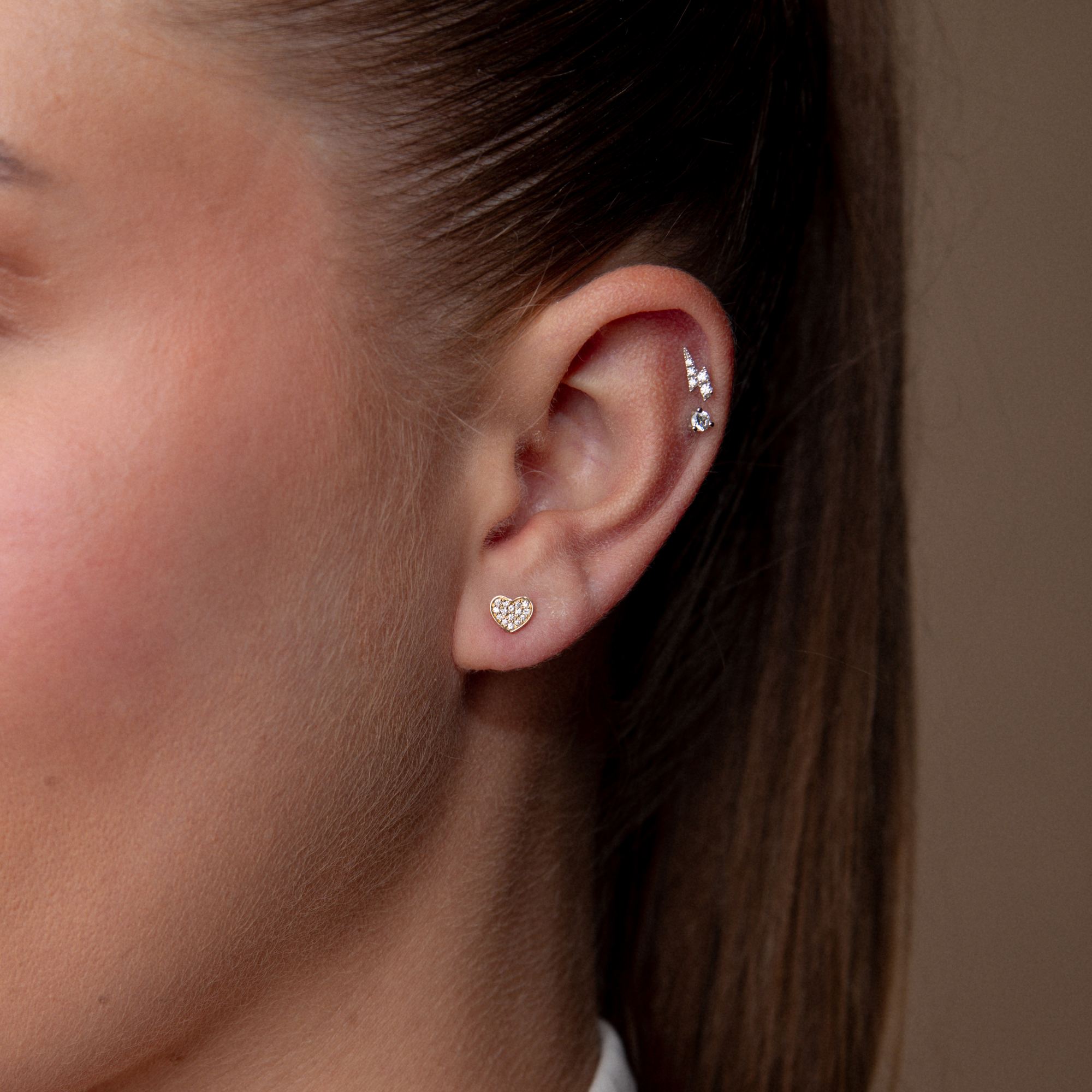 Gigi by GASSAN Earrings Lucky Love Heart