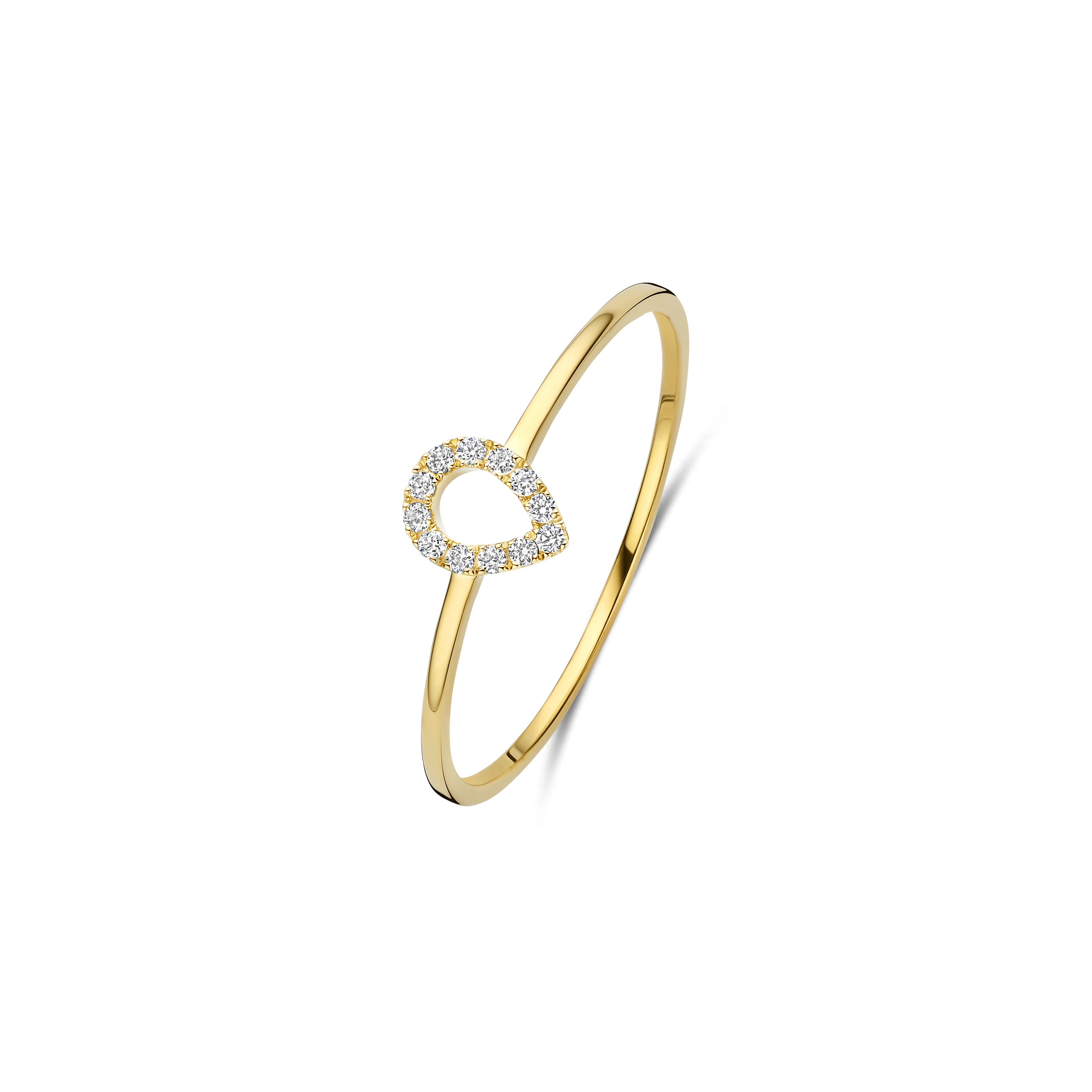 Gigi by GASSAN Ring Diamond Fantasy Open Pear - GASSAN