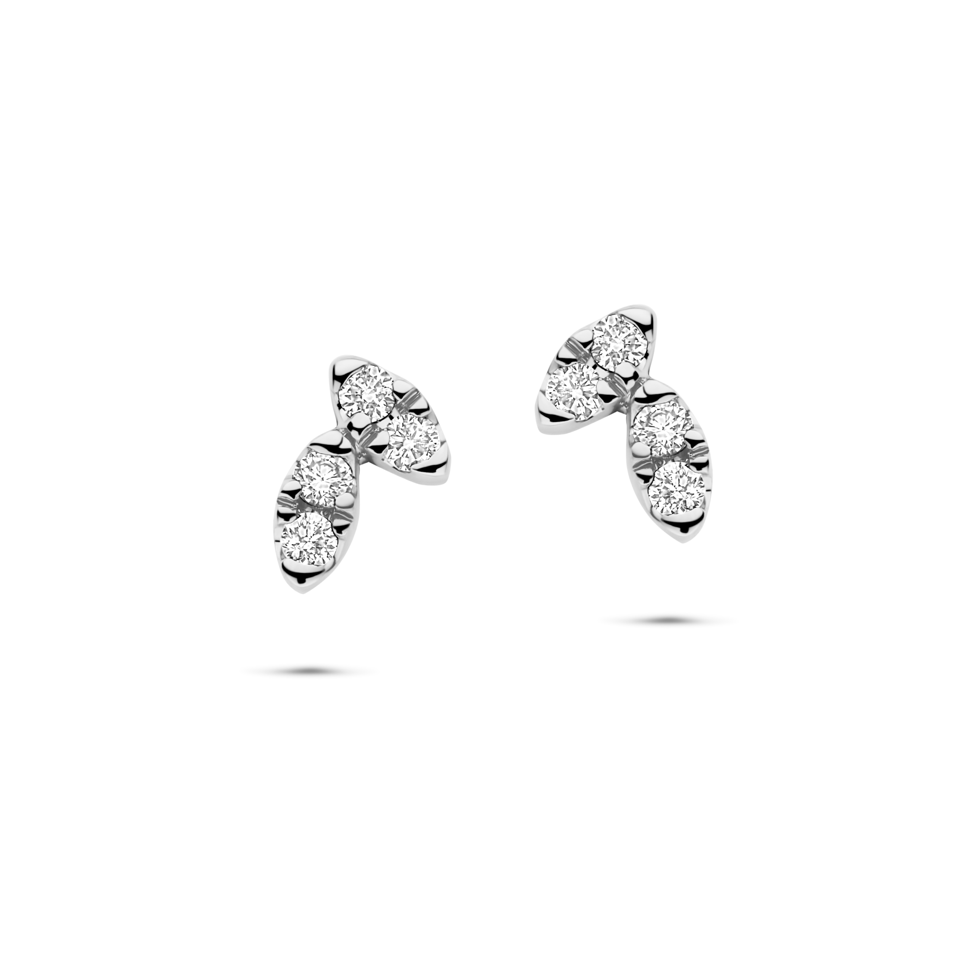 Gigi by GASSAN Earrings Diamond Fantasy Double Marquise