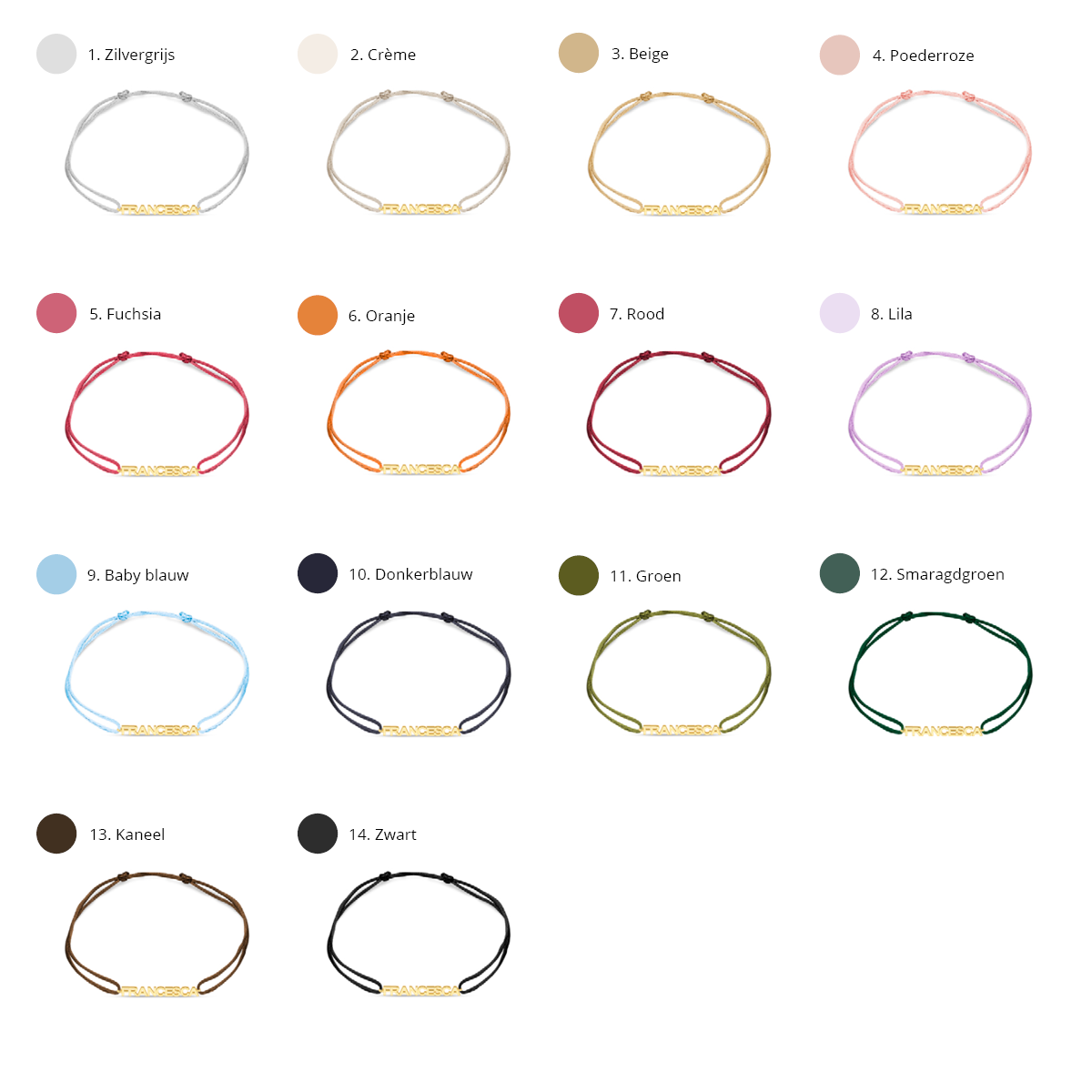 アクセサリー gigisan Gigi by GASSAN Bracelet Personal Paradise Color - GASSAN